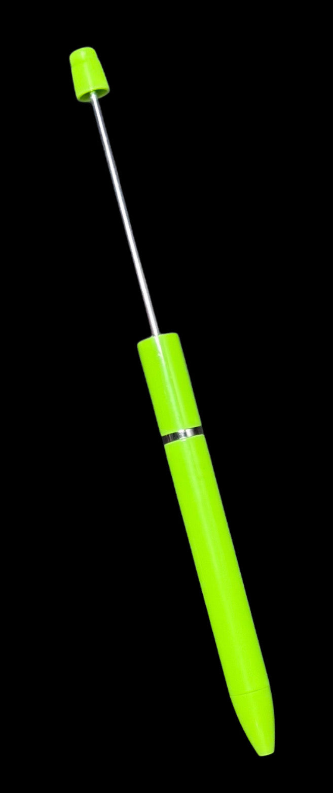 "Lime" Bead-able NEW Pen Design