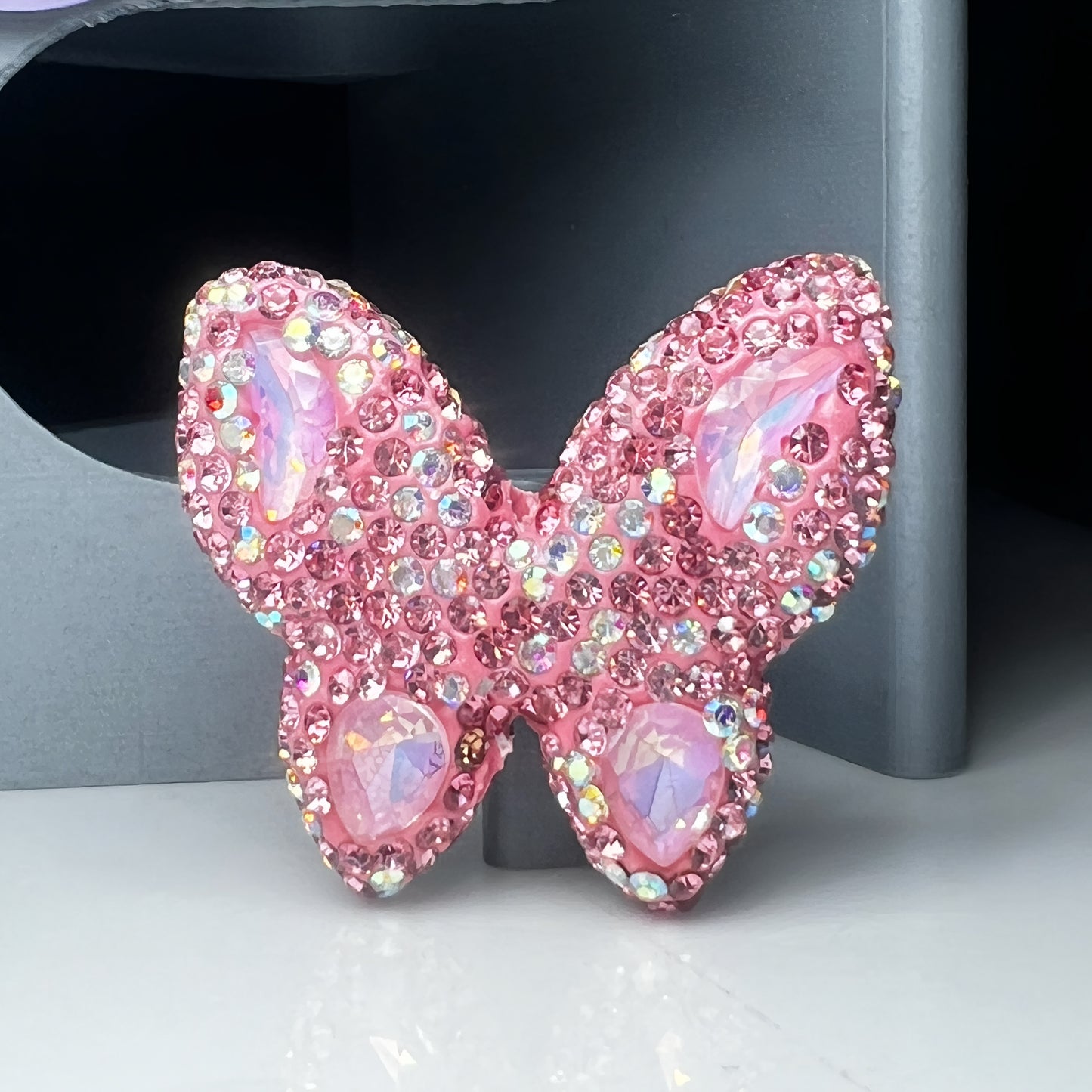 Butterfly Rhinestone Bead