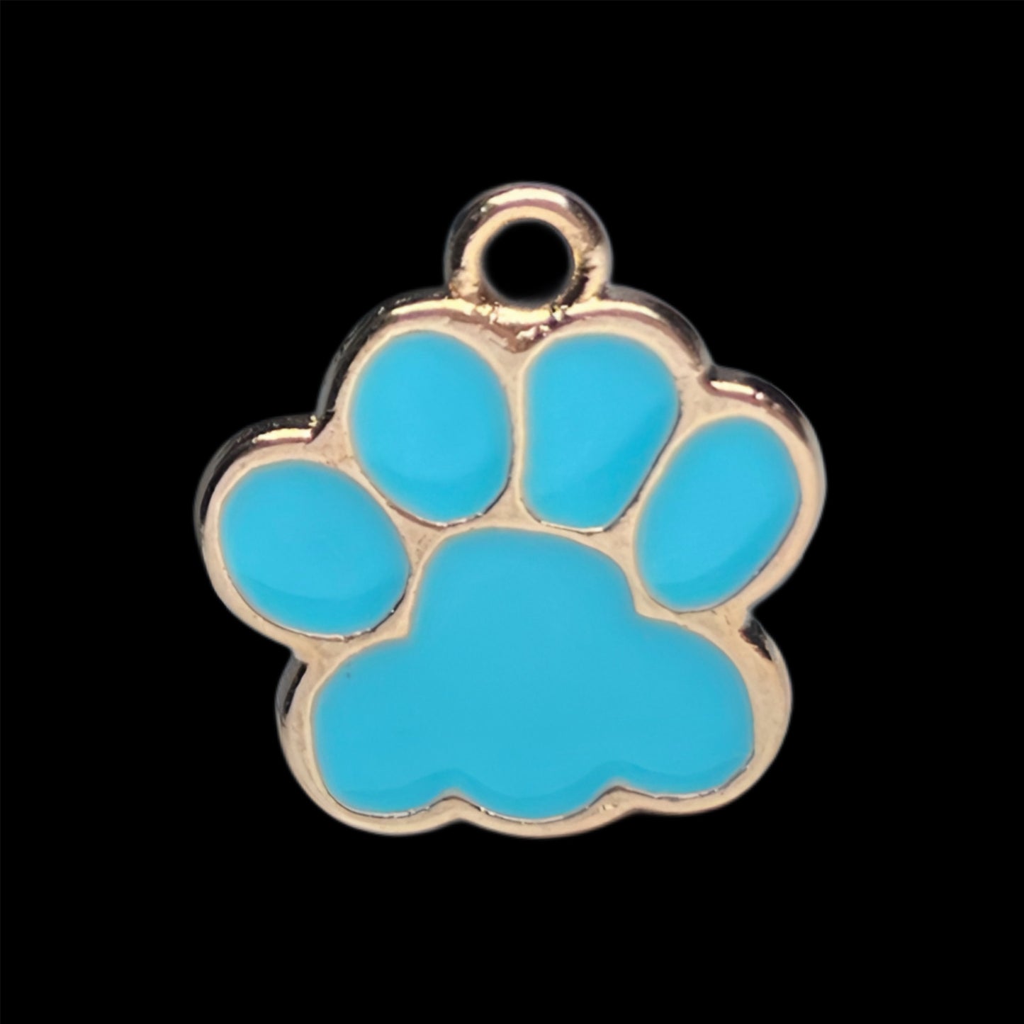 Gold Paw Charm