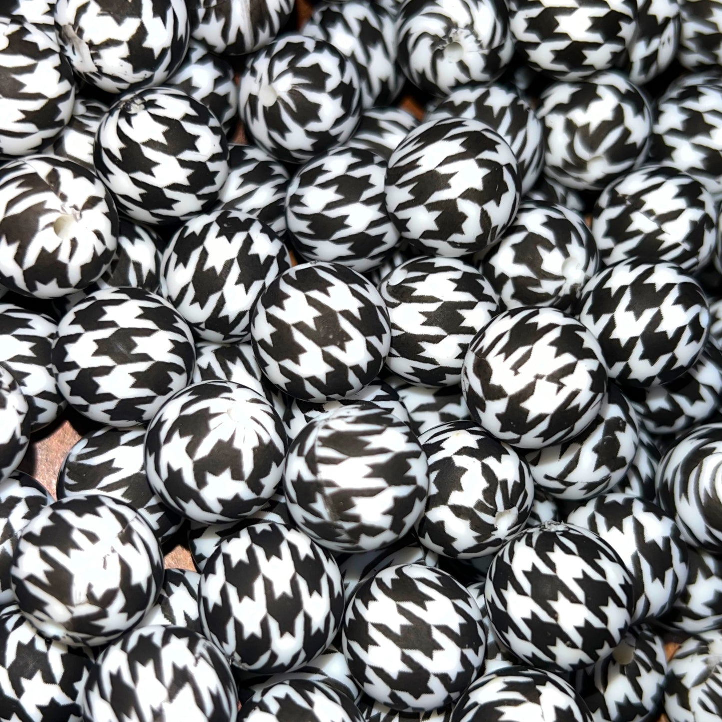 Toothhound Silicone 15mm Printed Bead