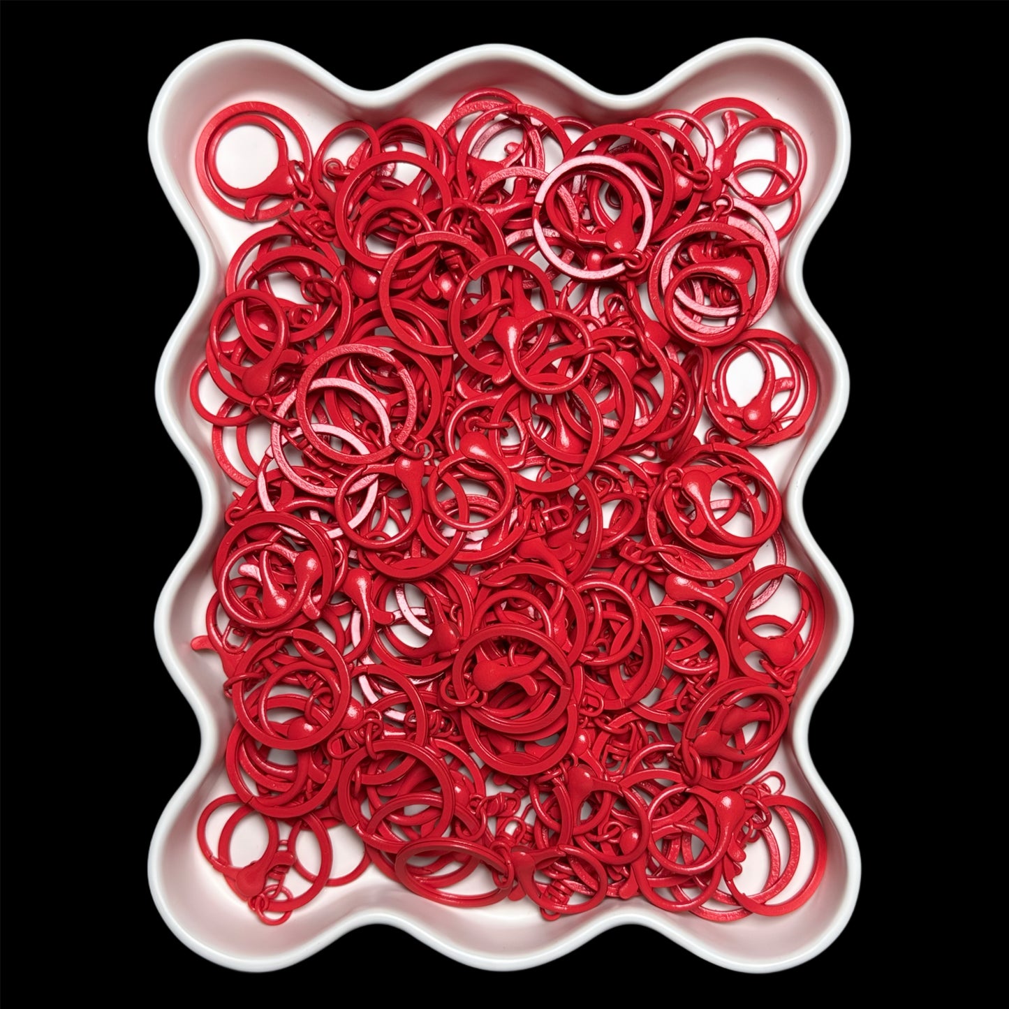 Red Keychain Ring Attachment