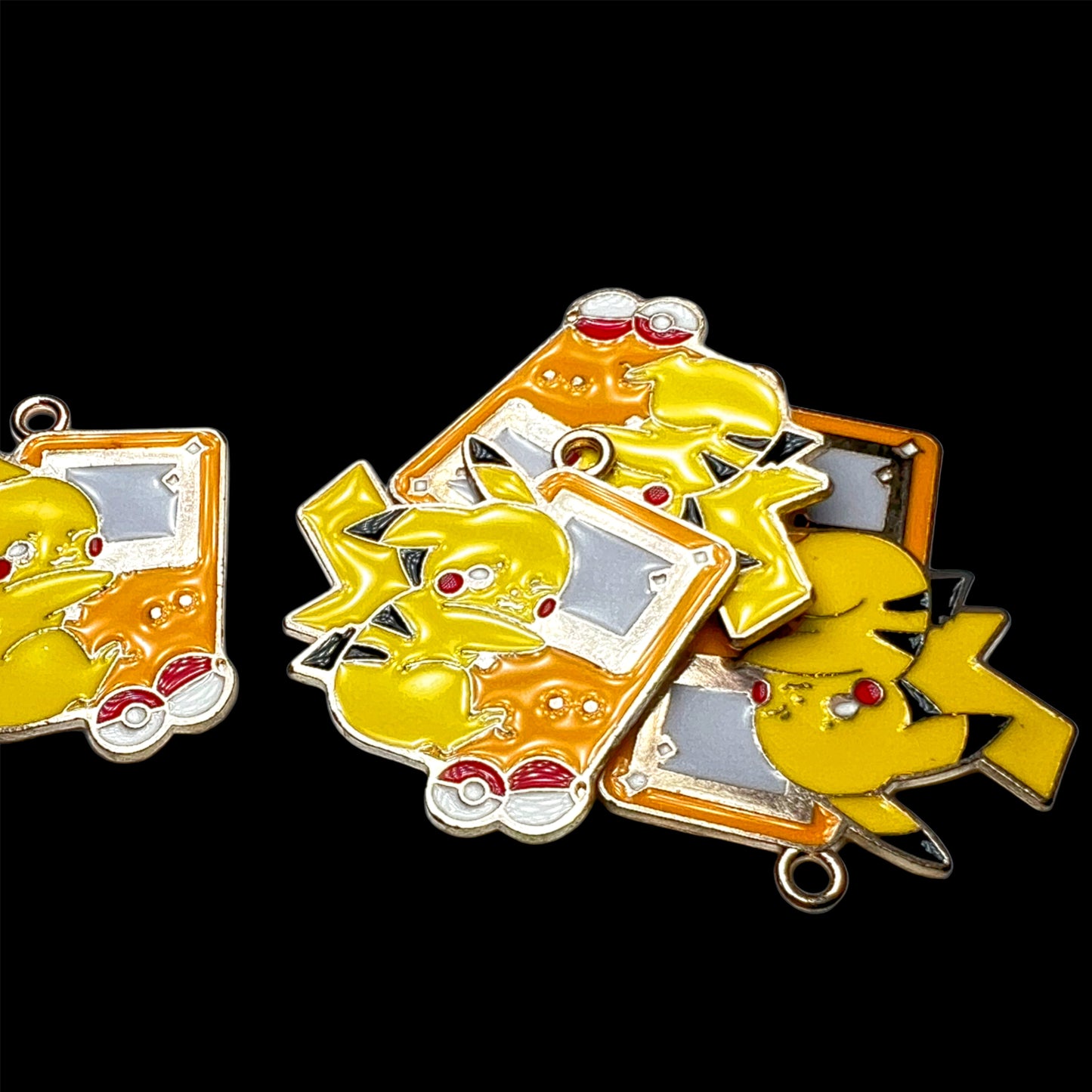 Gold Pikachu Gamer Charm