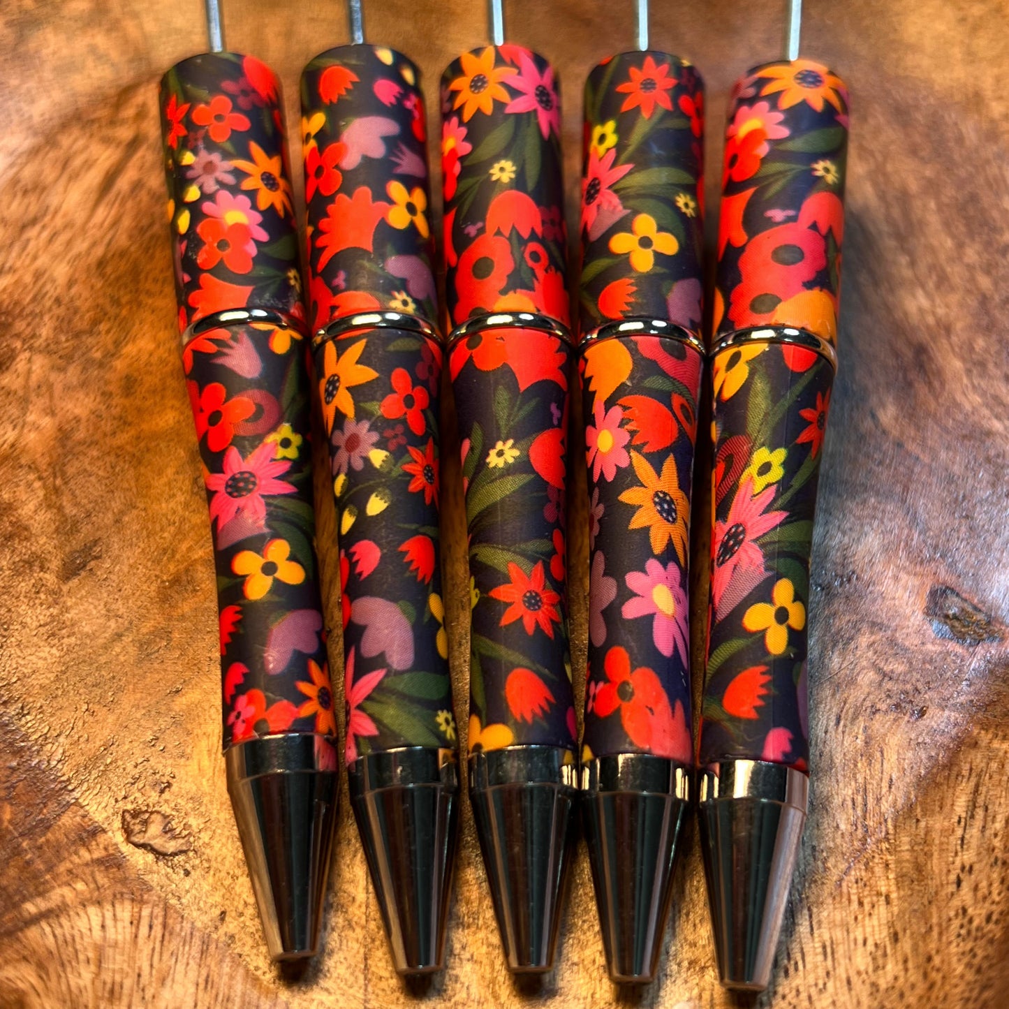 Floral Rave Beadable Pens