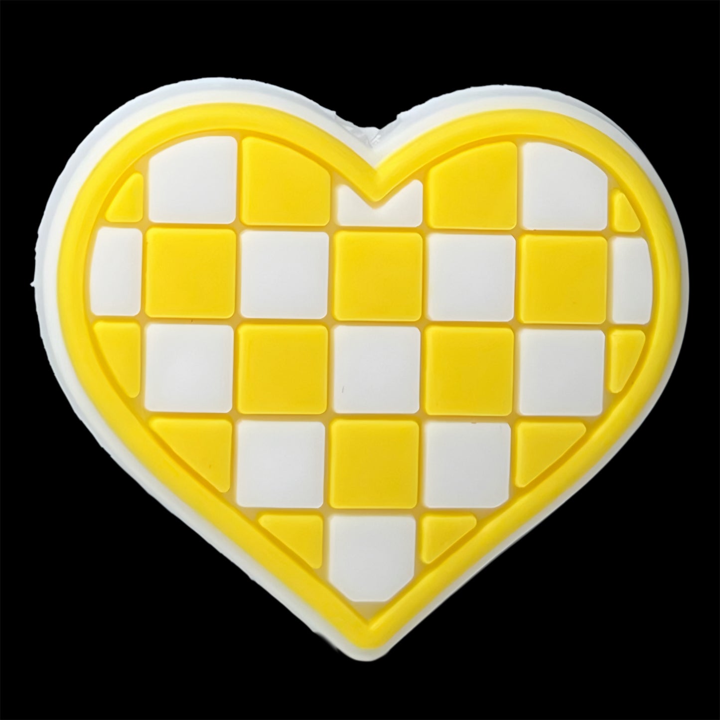 Checkered Heart Mix Focal