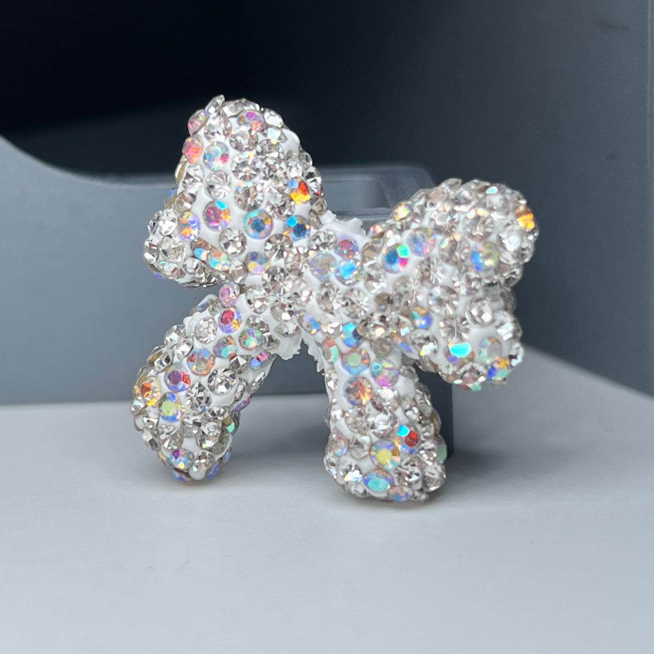 Bow Rhinestone Bead