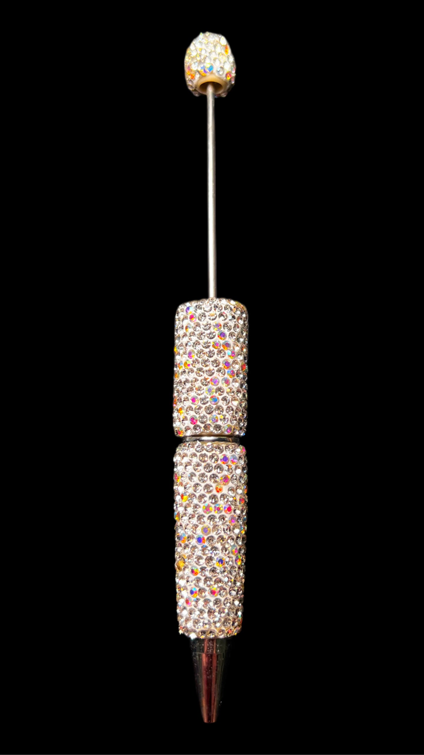Fancy "AB" Rhinestone Bead-able Pens #1
