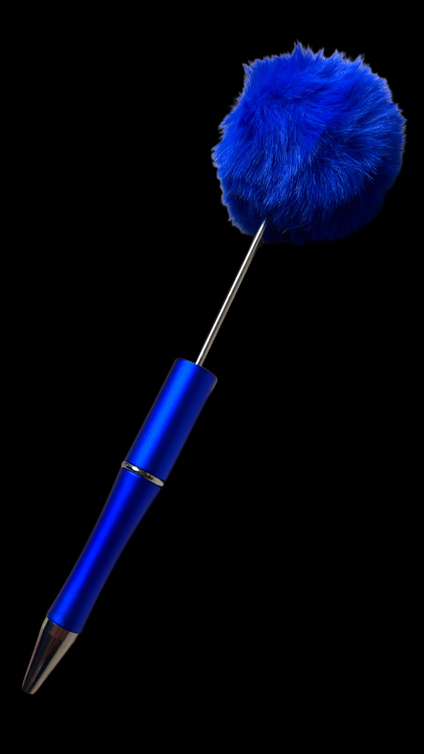 Fluffy Topper Bead-able Pen Mixed Colors