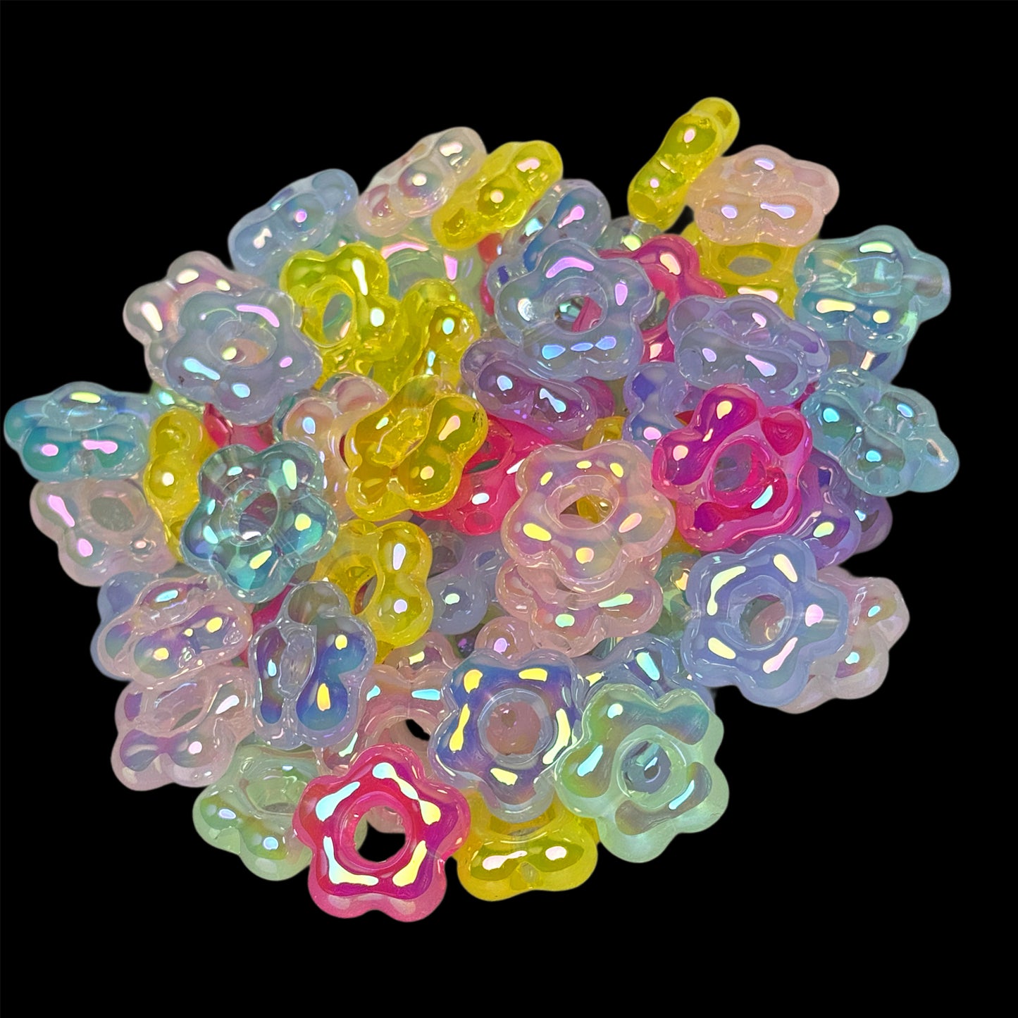 Opal "Mixed" Daisy Spacer 20ct