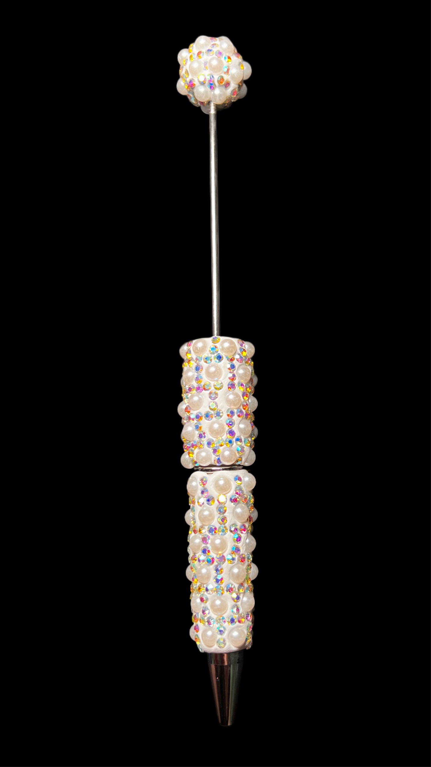 Fancy Pearl Rhinestone Bead-able Pens