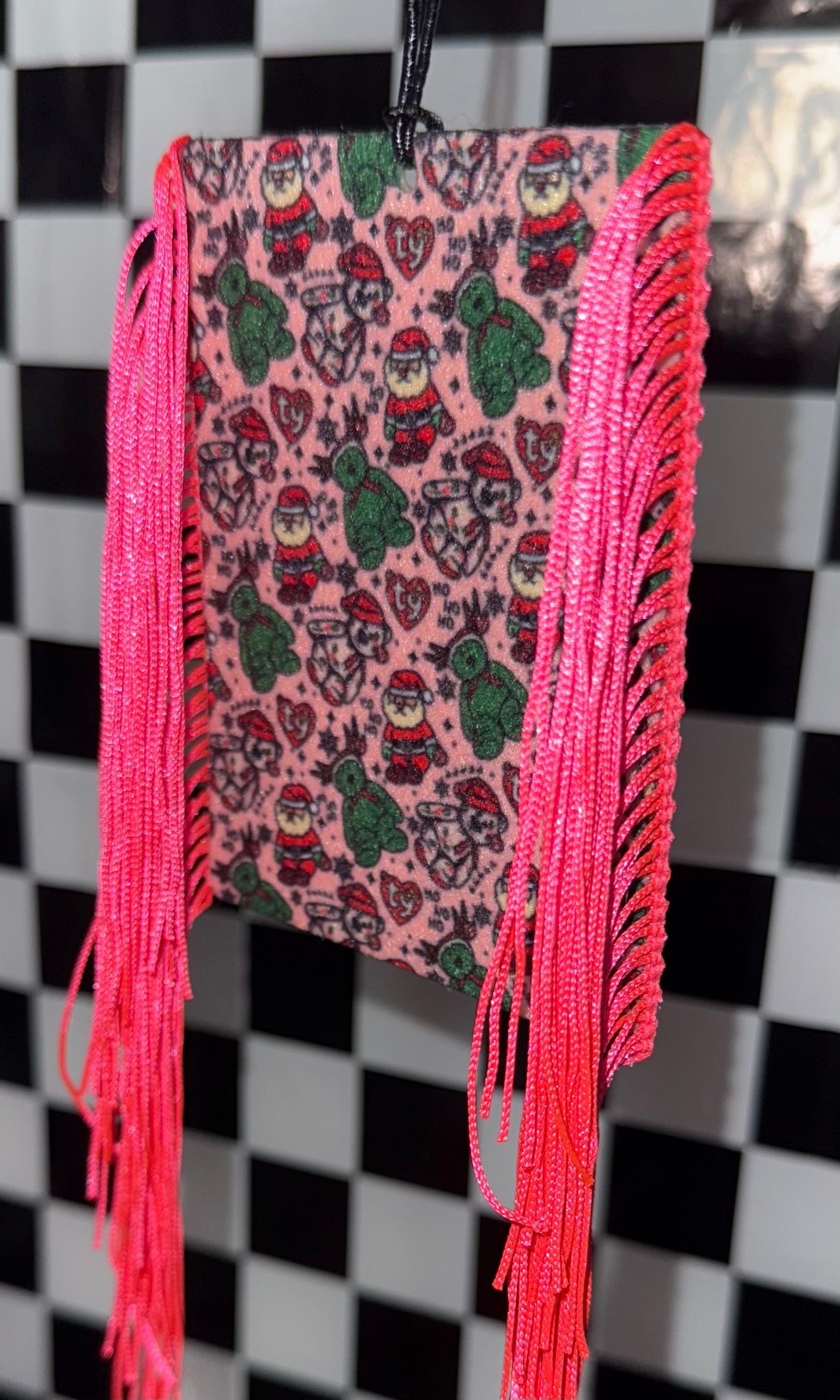 90s Bean Baby Christmas Felt Freshie