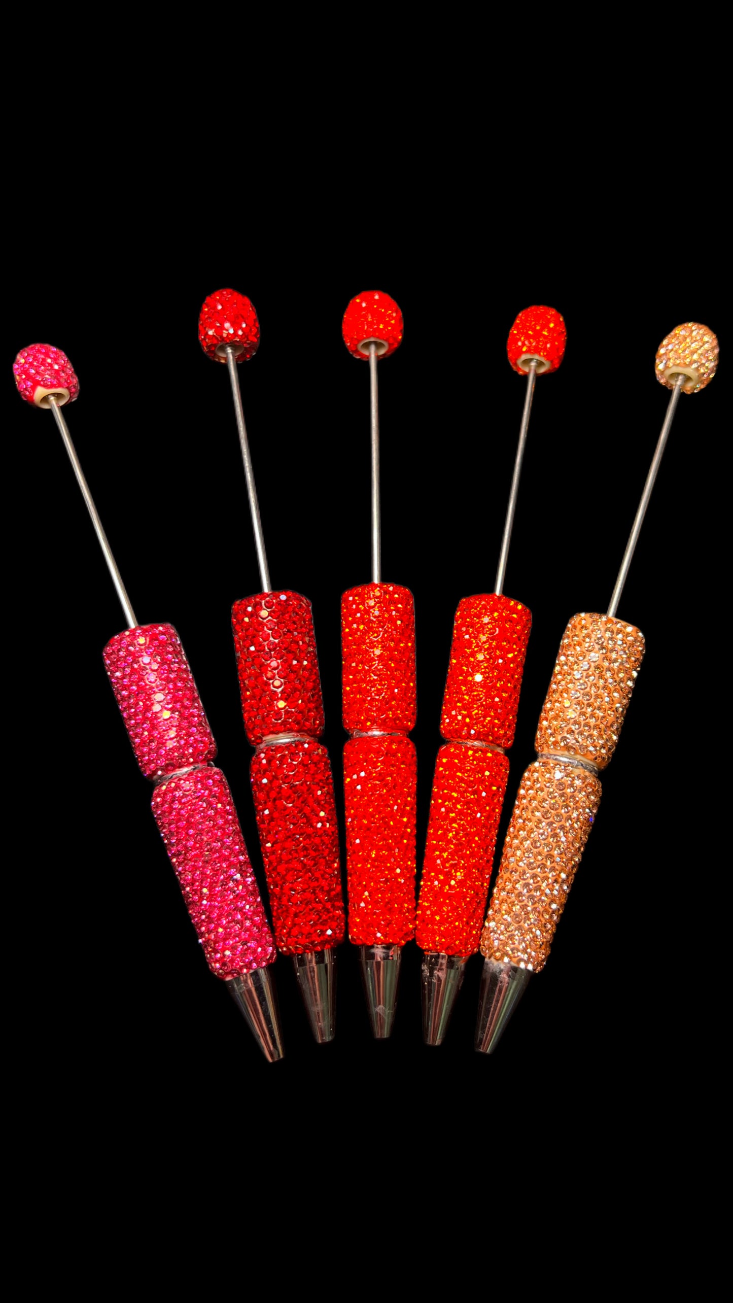 Fancy Rhinestone Bead-able Pens #2