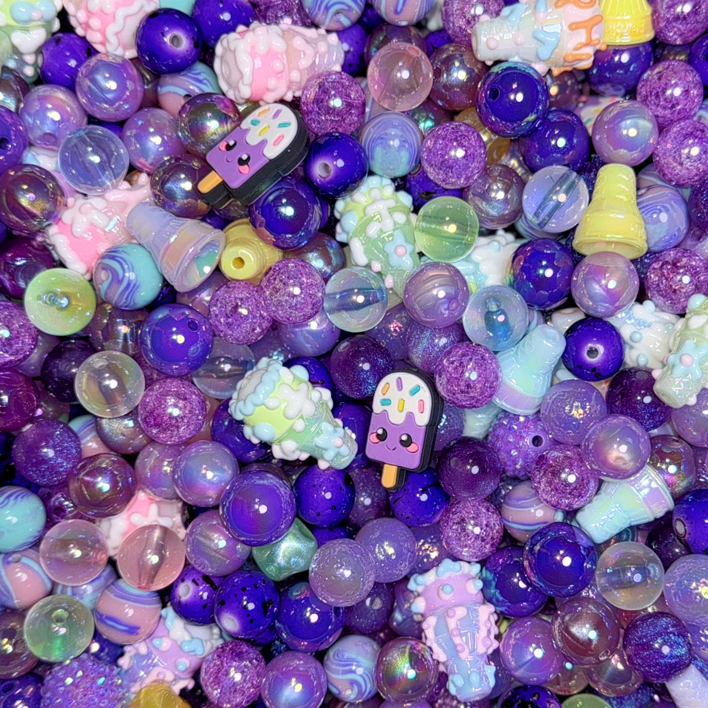Poppin Purple - Bead Mix