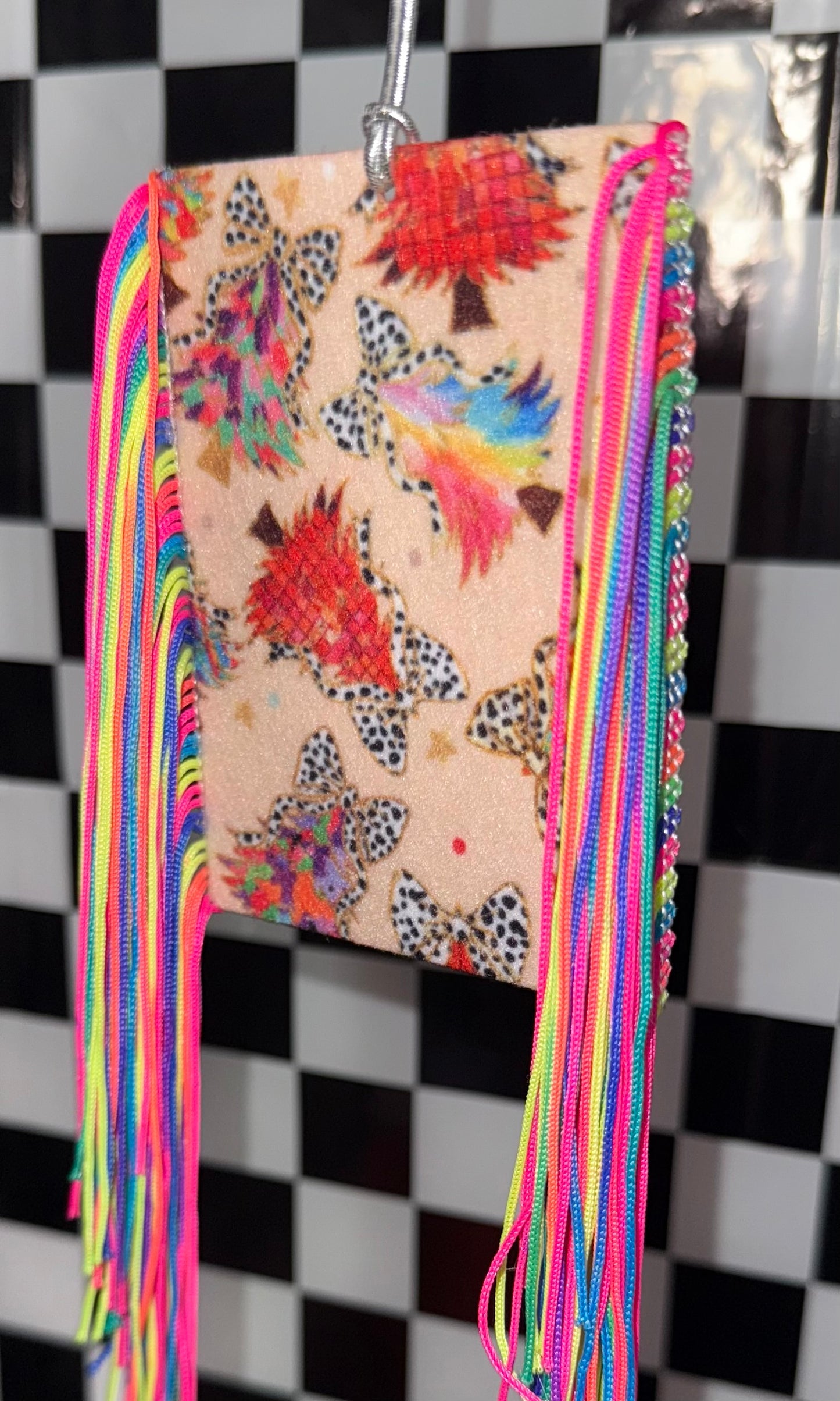 Preppy Christmas Trees Felt Freshie