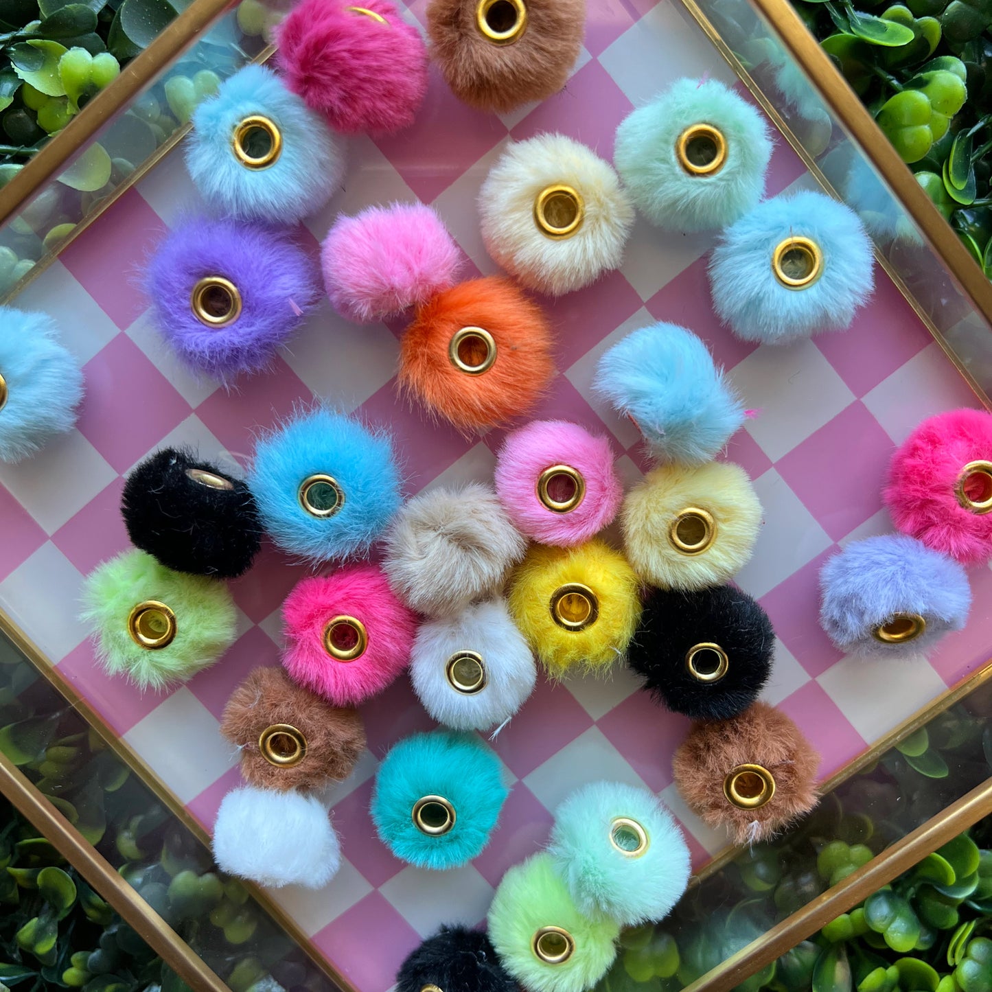 Fuzzy Spacer Beads