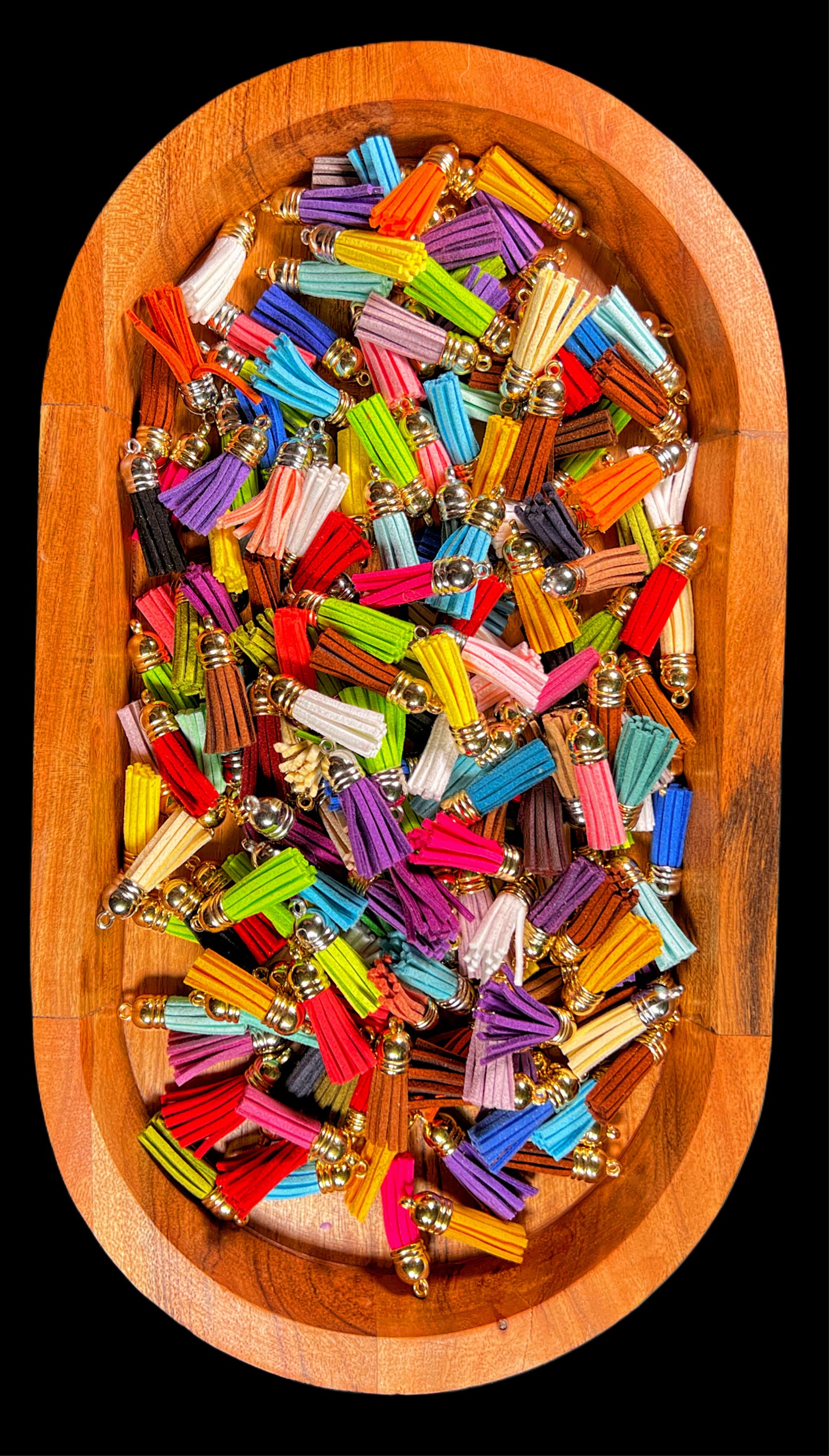 1.5" Tassel Mixed Metals