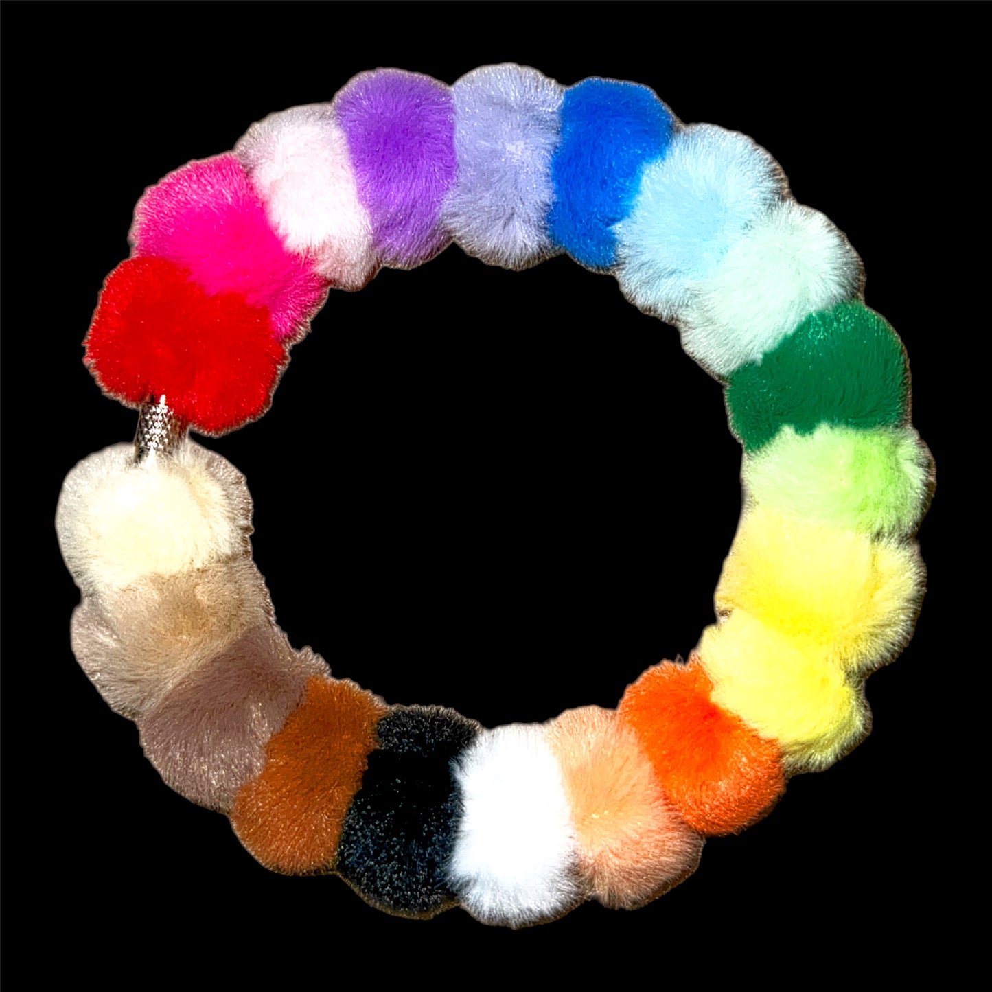 Fuzzy Spacer Beads