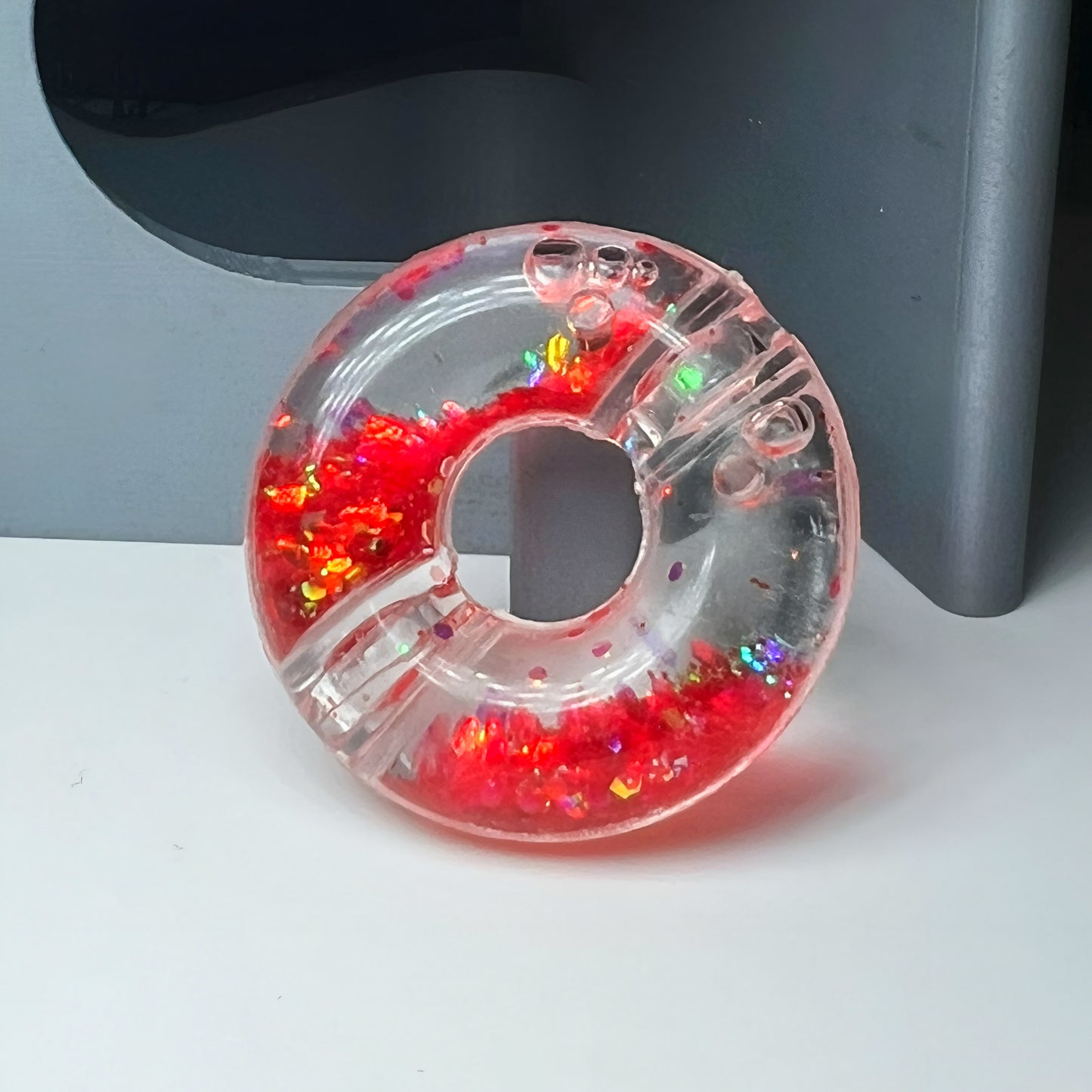 Water Donut Floaty Acrylic Bead Mix