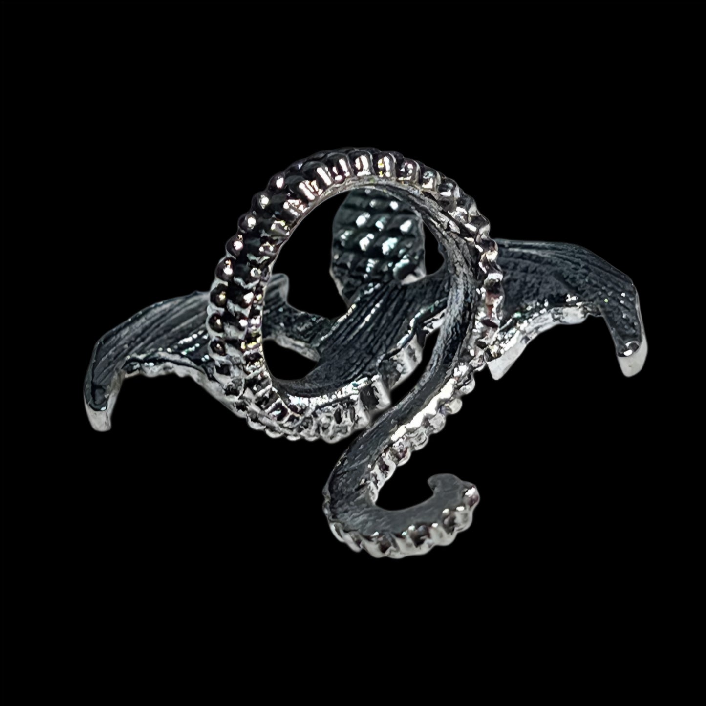 Dragon Wrapped Metal Charm