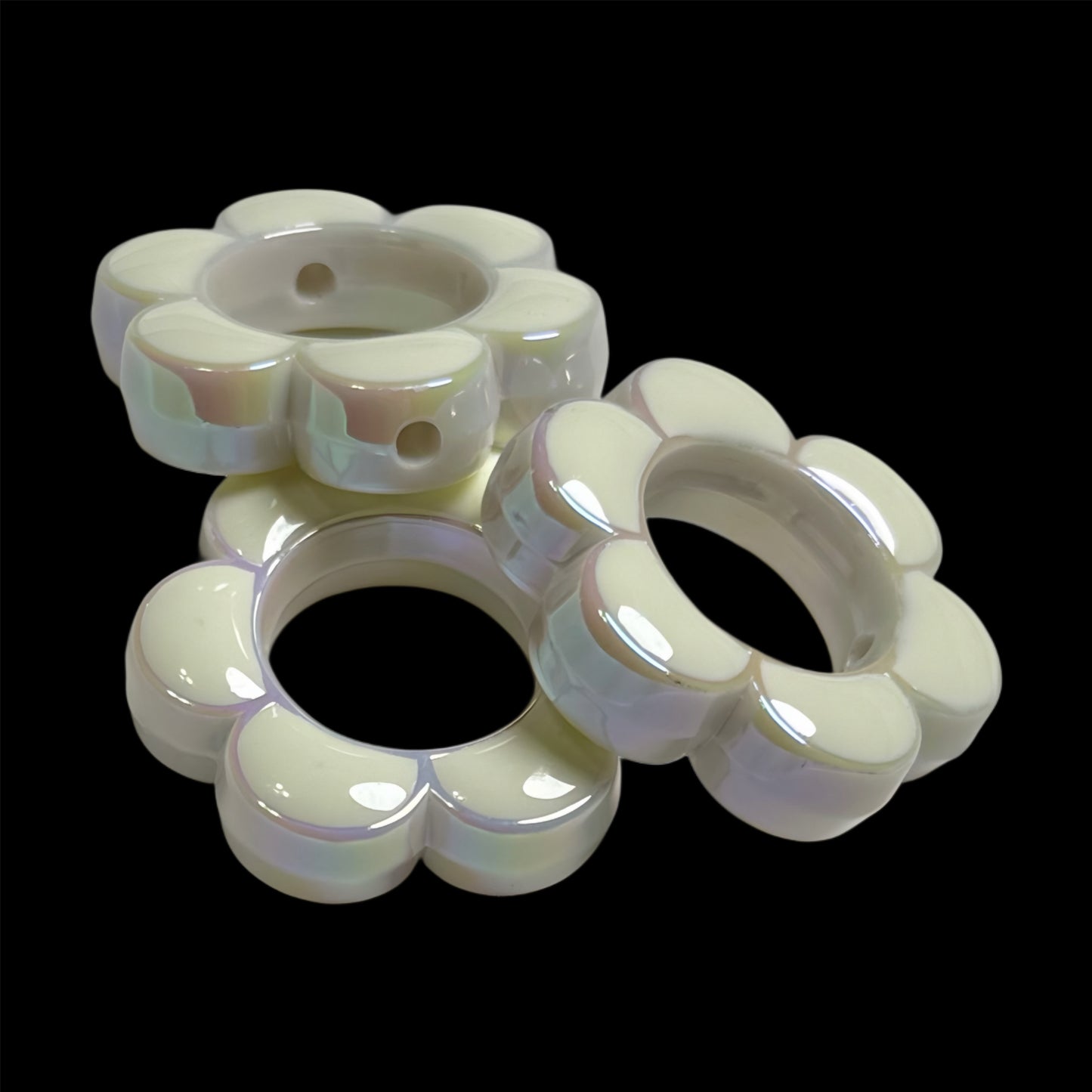UV White Acrylic Flower Frames