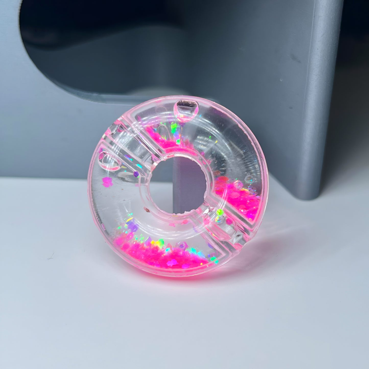 Water Donut Floaty Acrylic Bead Mix