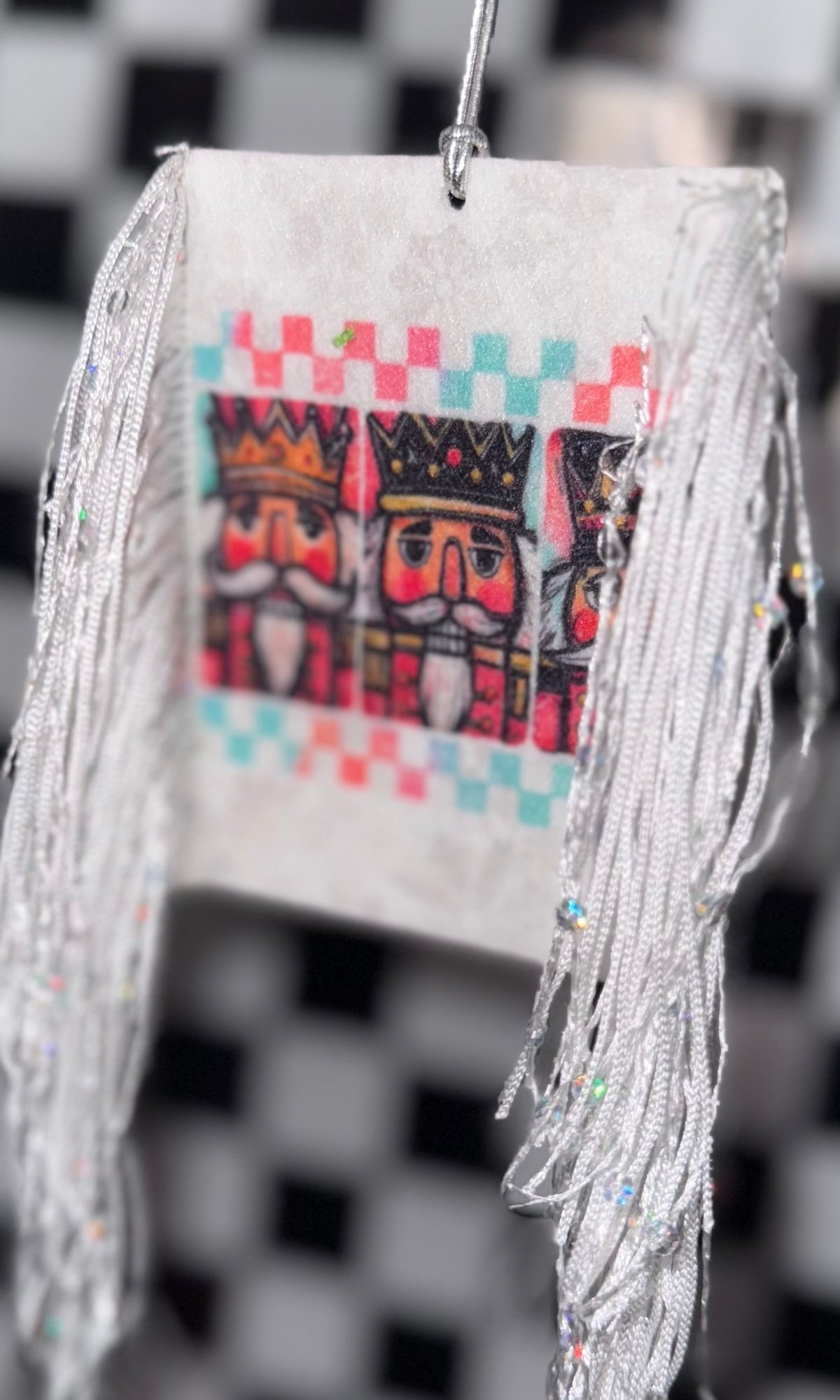 Silver Snow; Nutcracker Felt Freshie