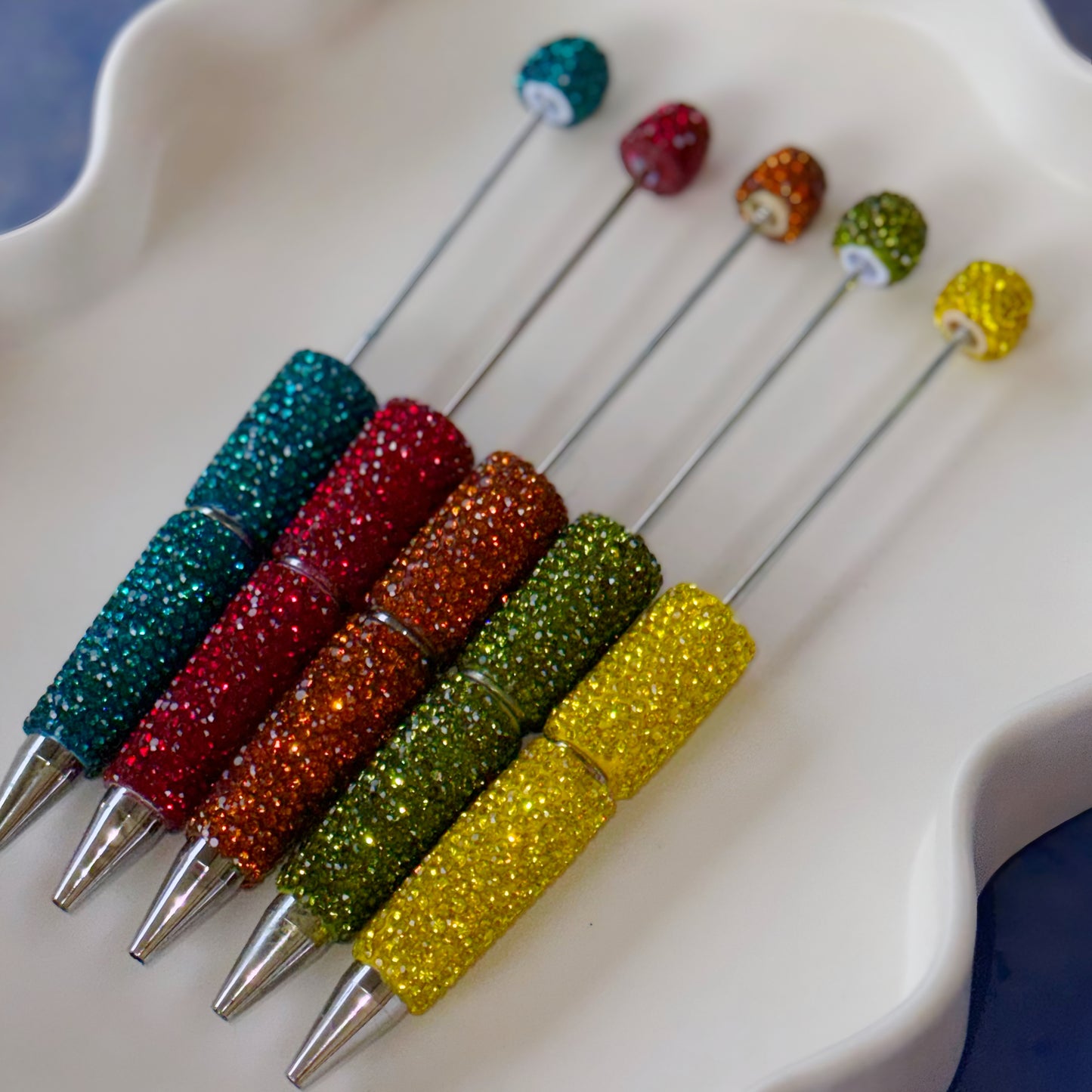 Fancy Rhinestone Bead-able Pens #8