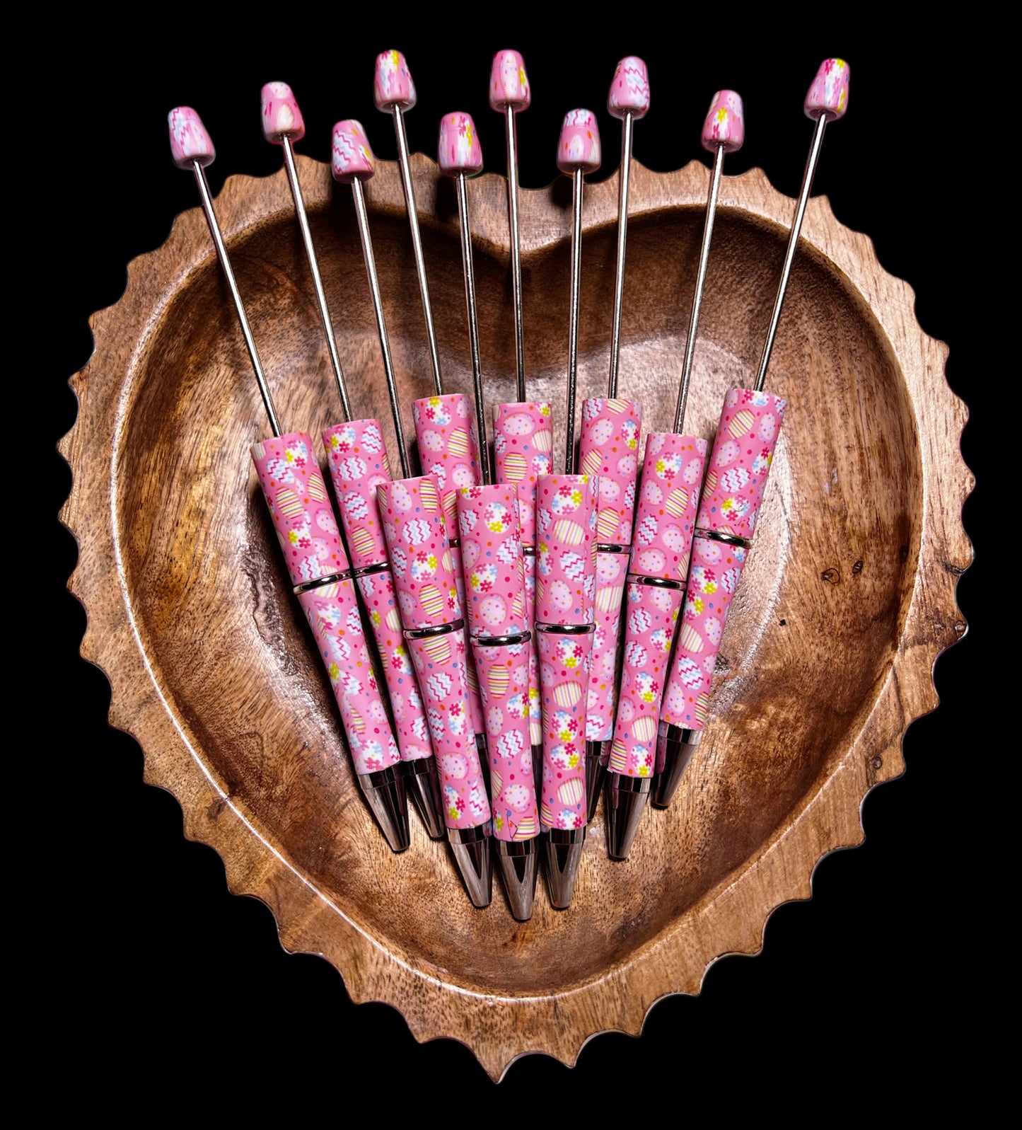 Pink Easter Beadable Pens