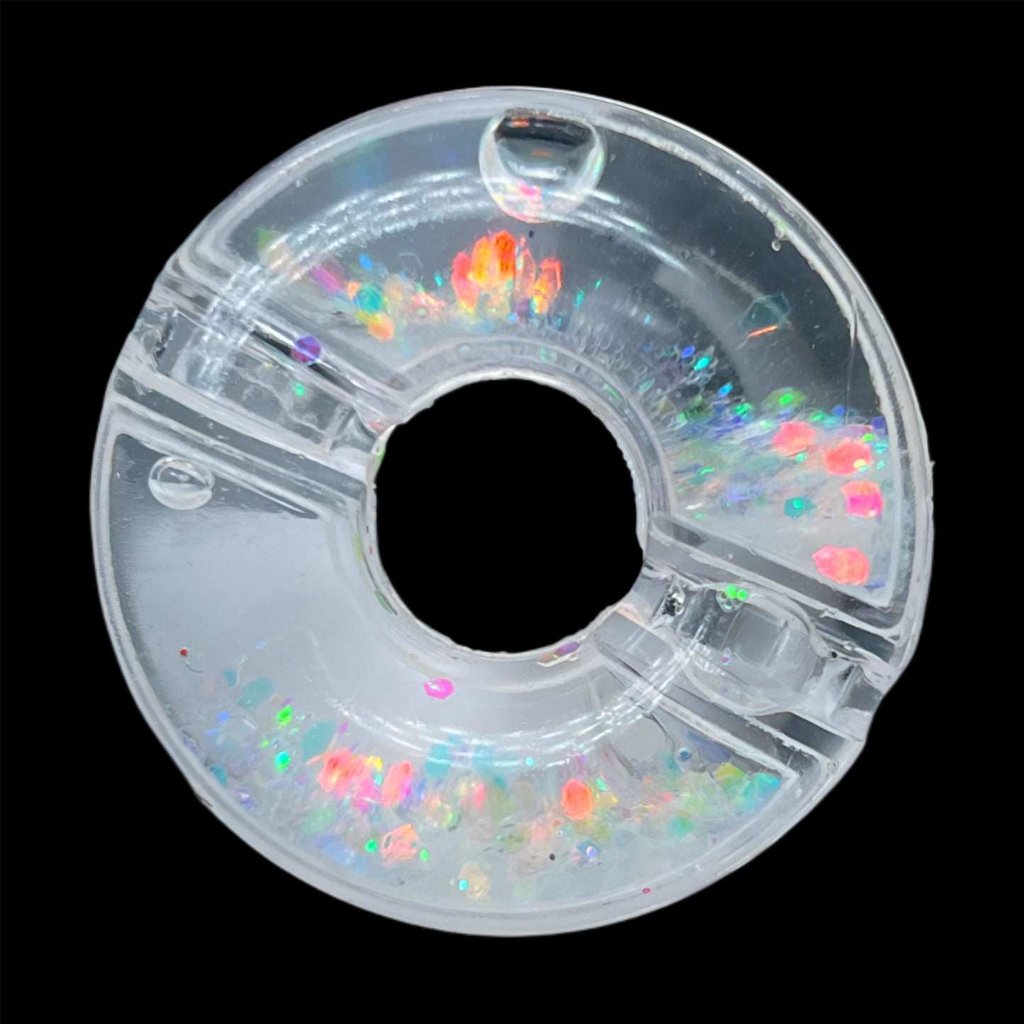 Water Donut Floaty Acrylic Bead Mix