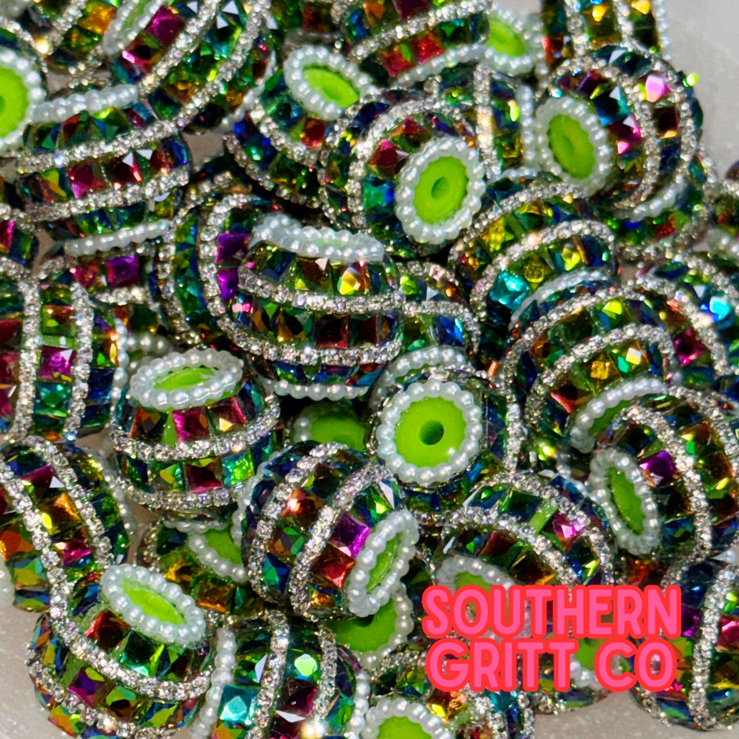 Mermaid Glass 16mm Beads