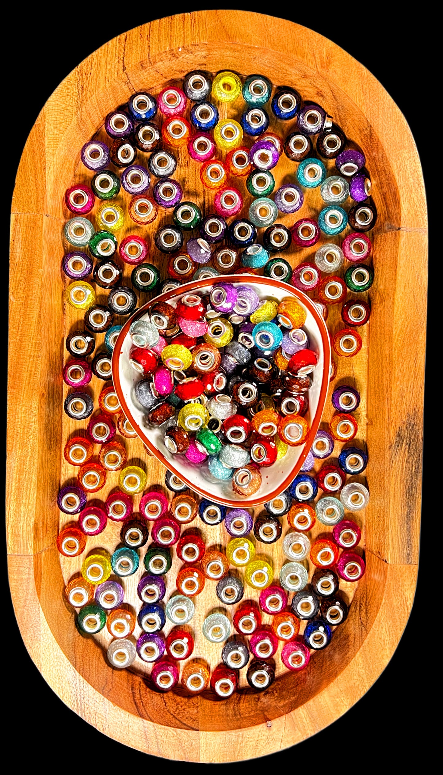 Hex Acrylic Spacer Mix