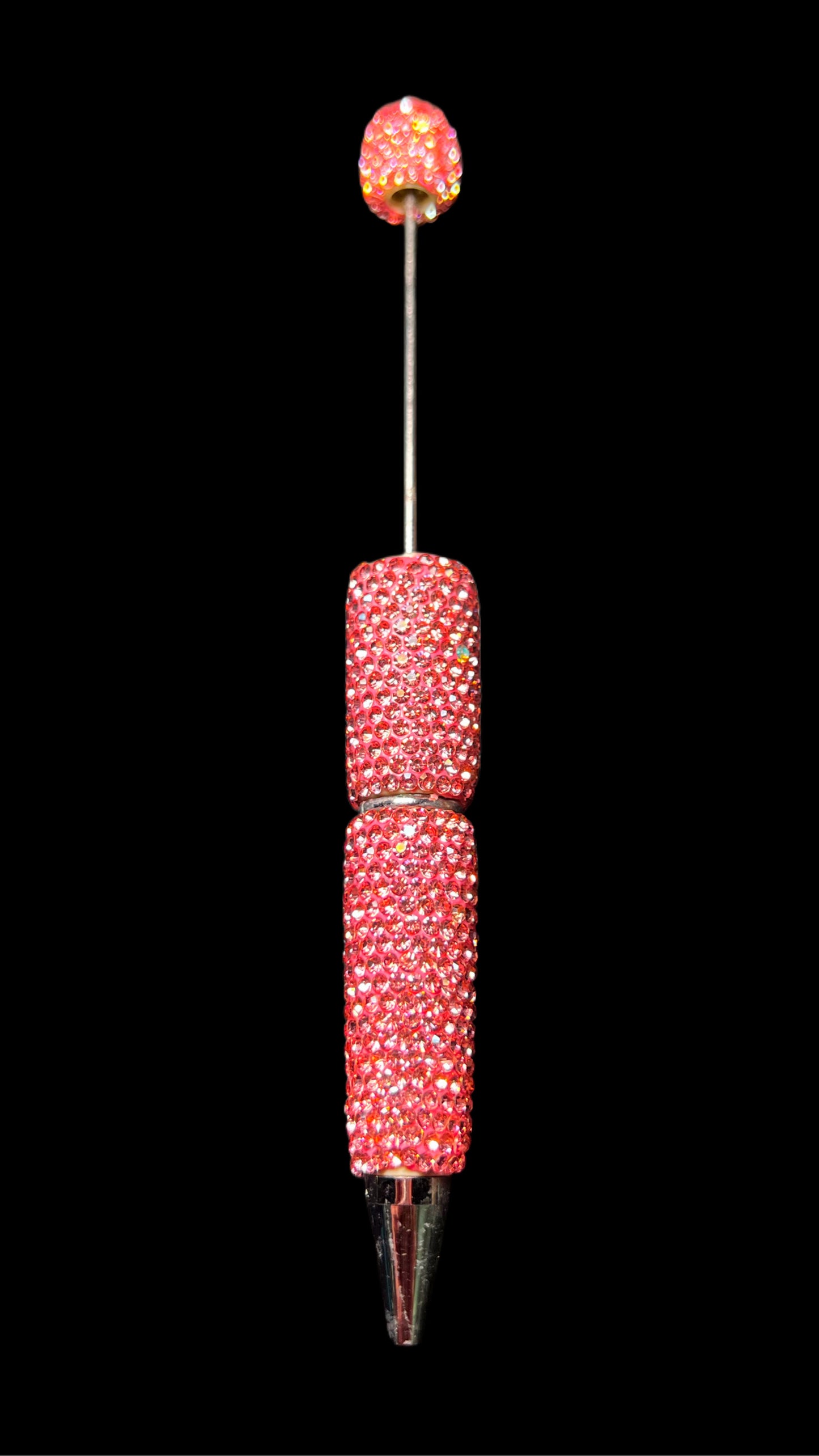 Fancy Rhinestone Bead-able Pens #1