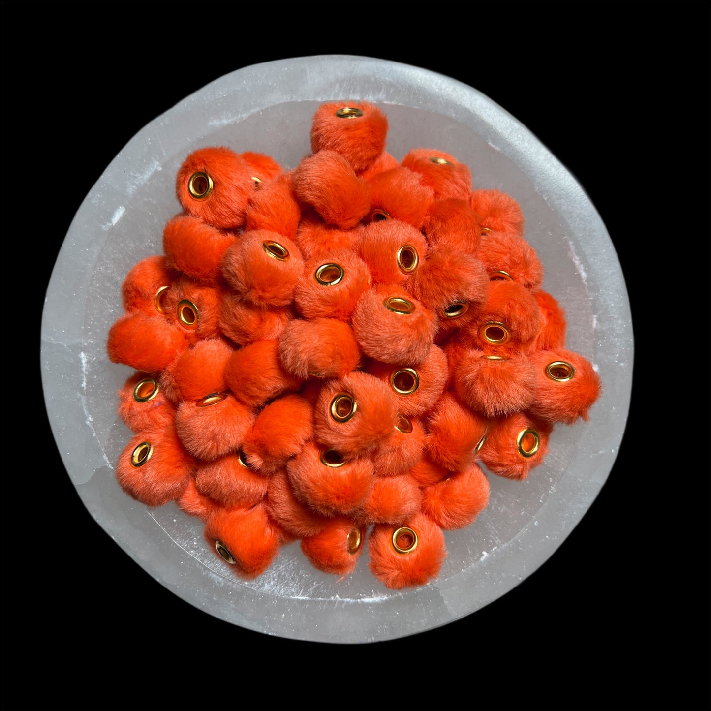 Fuzzy Spacer Beads