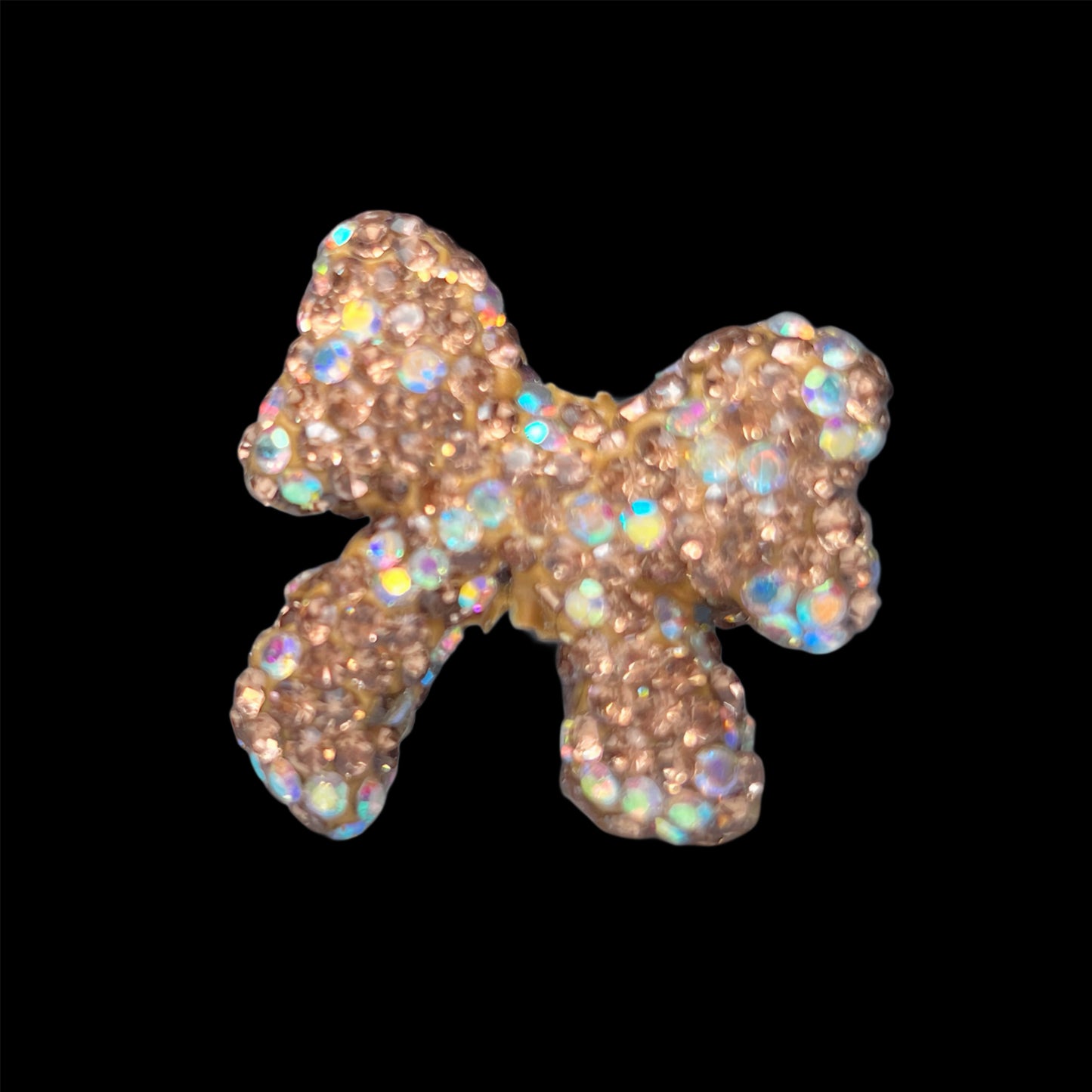 Bow Rhinestone Bead