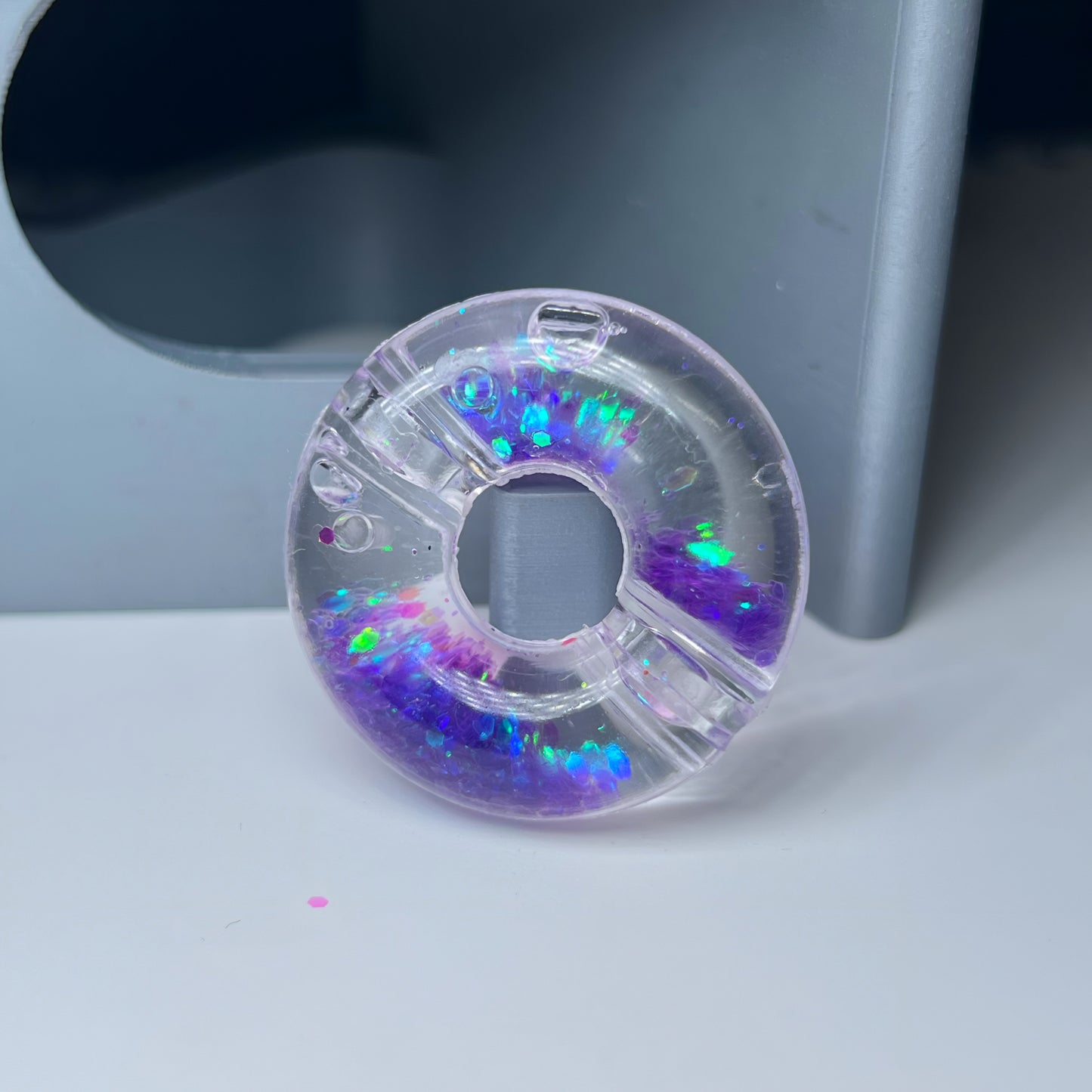 Water Donut Floaty Acrylic Bead Mix
