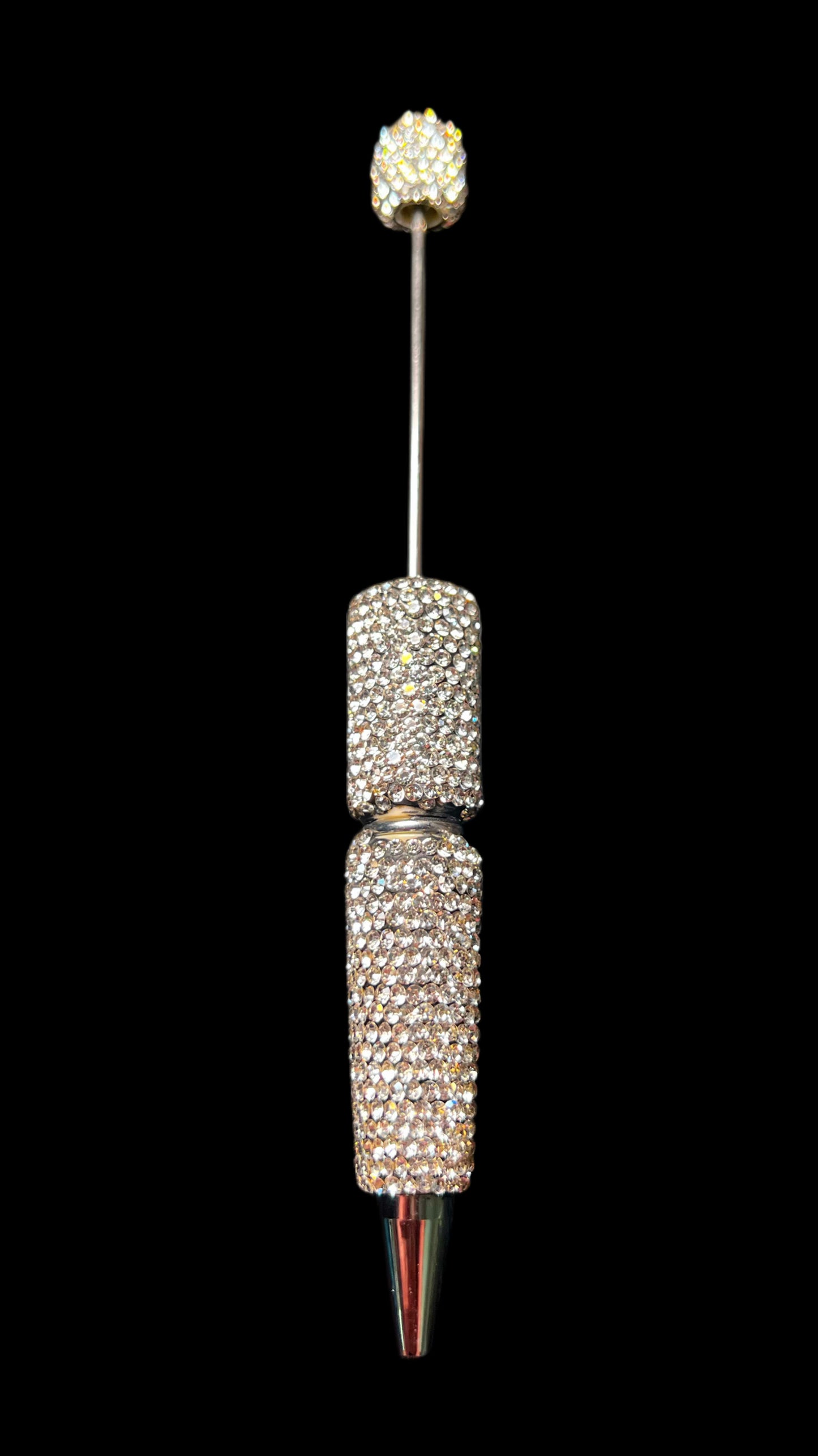 Fancy Rhinestone Bead-able Pens #1