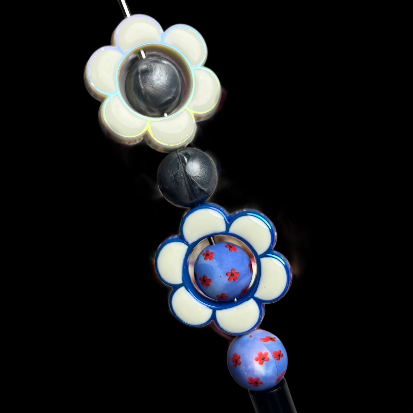 UV Mixed Color Acrylic Flower Frames