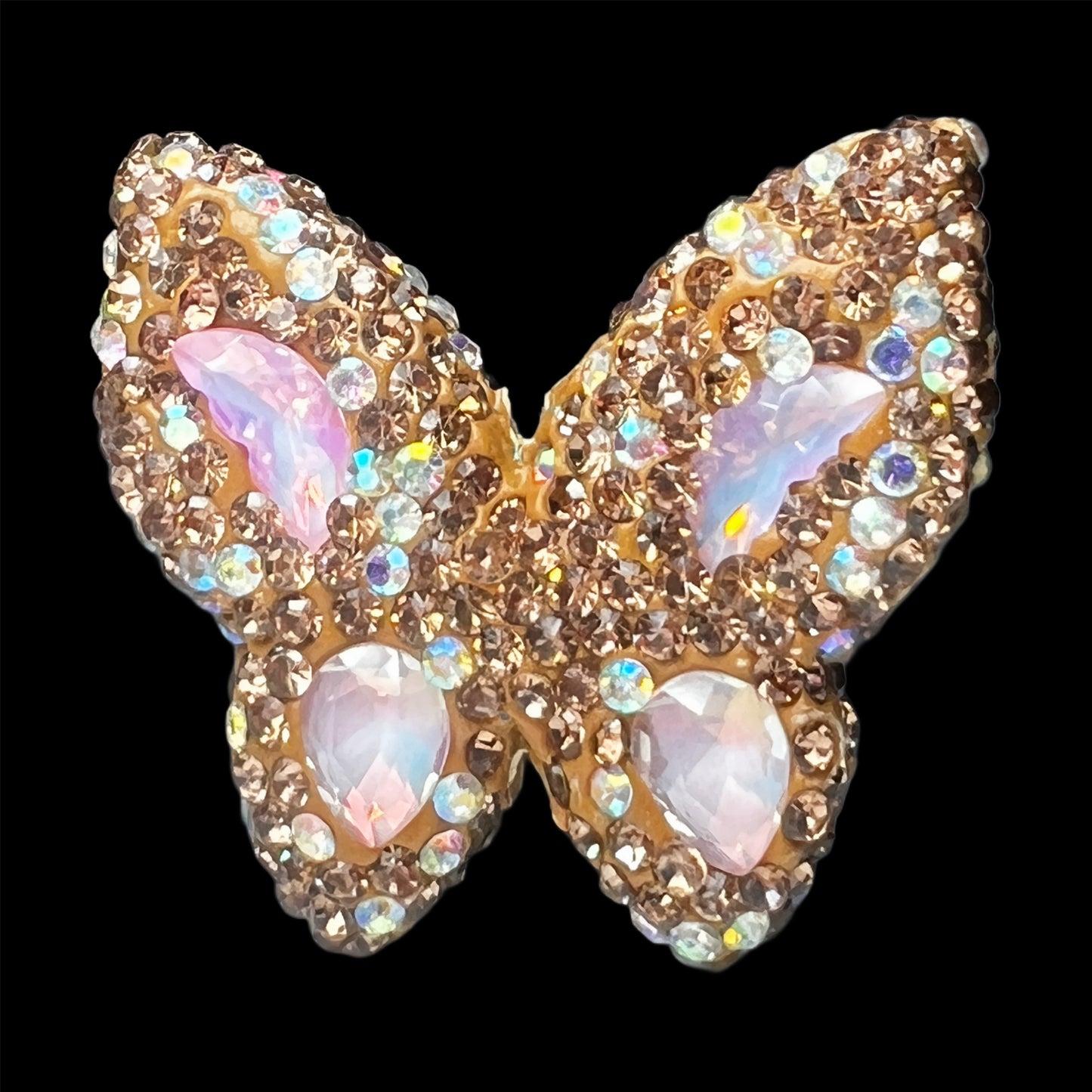 Butterfly Rhinestone Bead