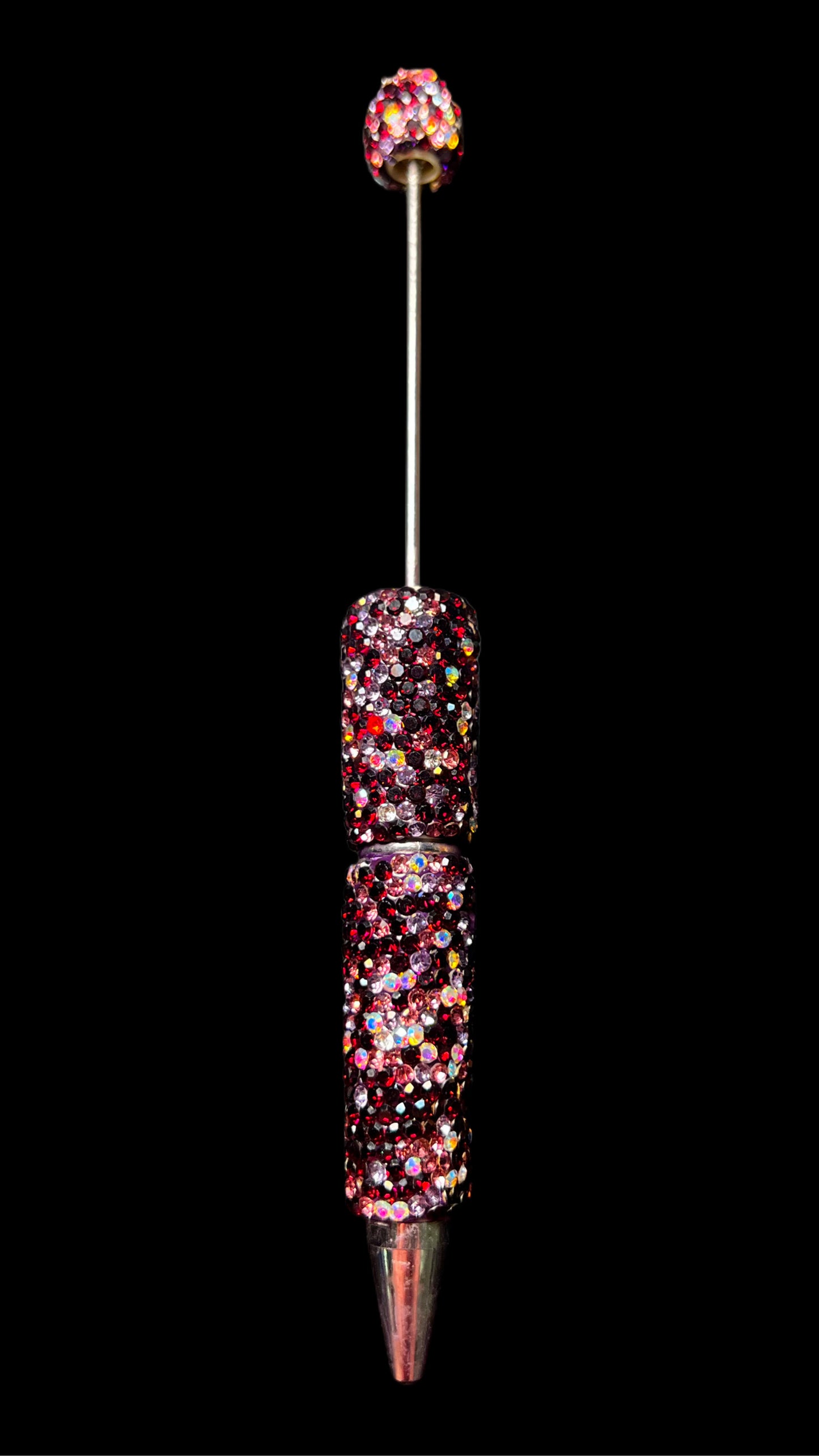 Fancy "AB" Rhinestone Bead-able Pens #1