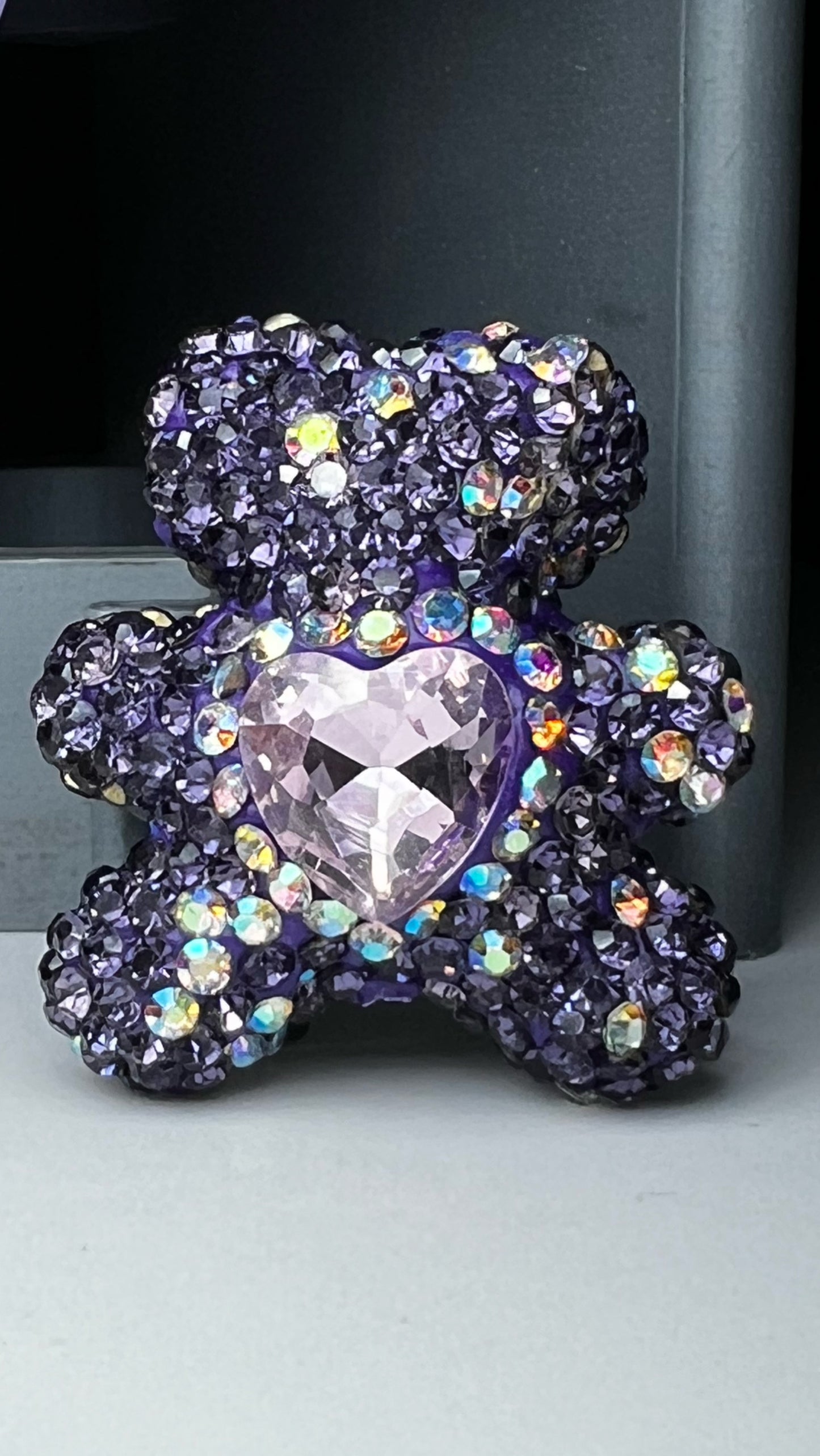 Teddy Bear Rhinestone Beads