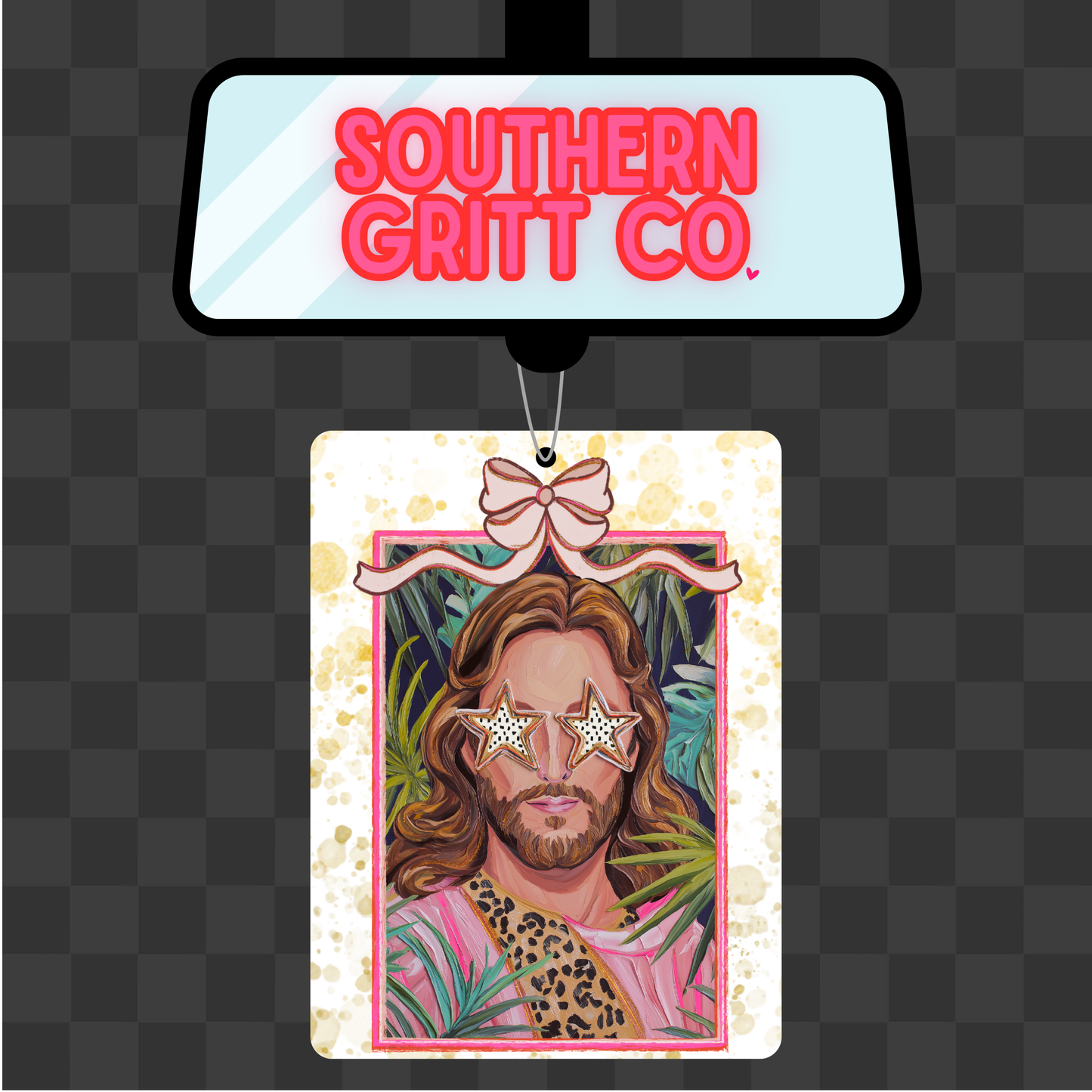 Jesus Glam Felt Freshie