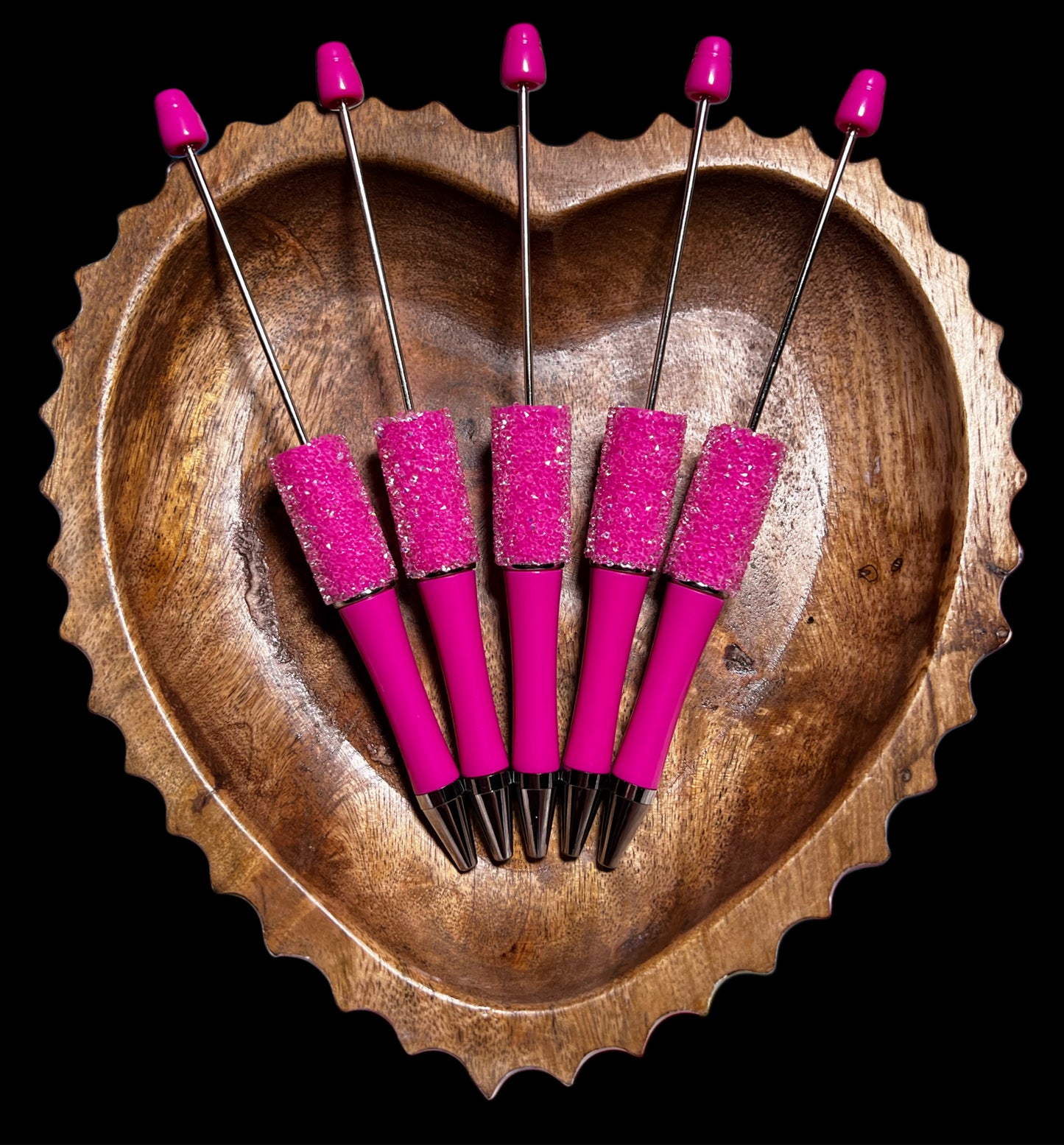 Dark Pink Sugar Beadable Pens