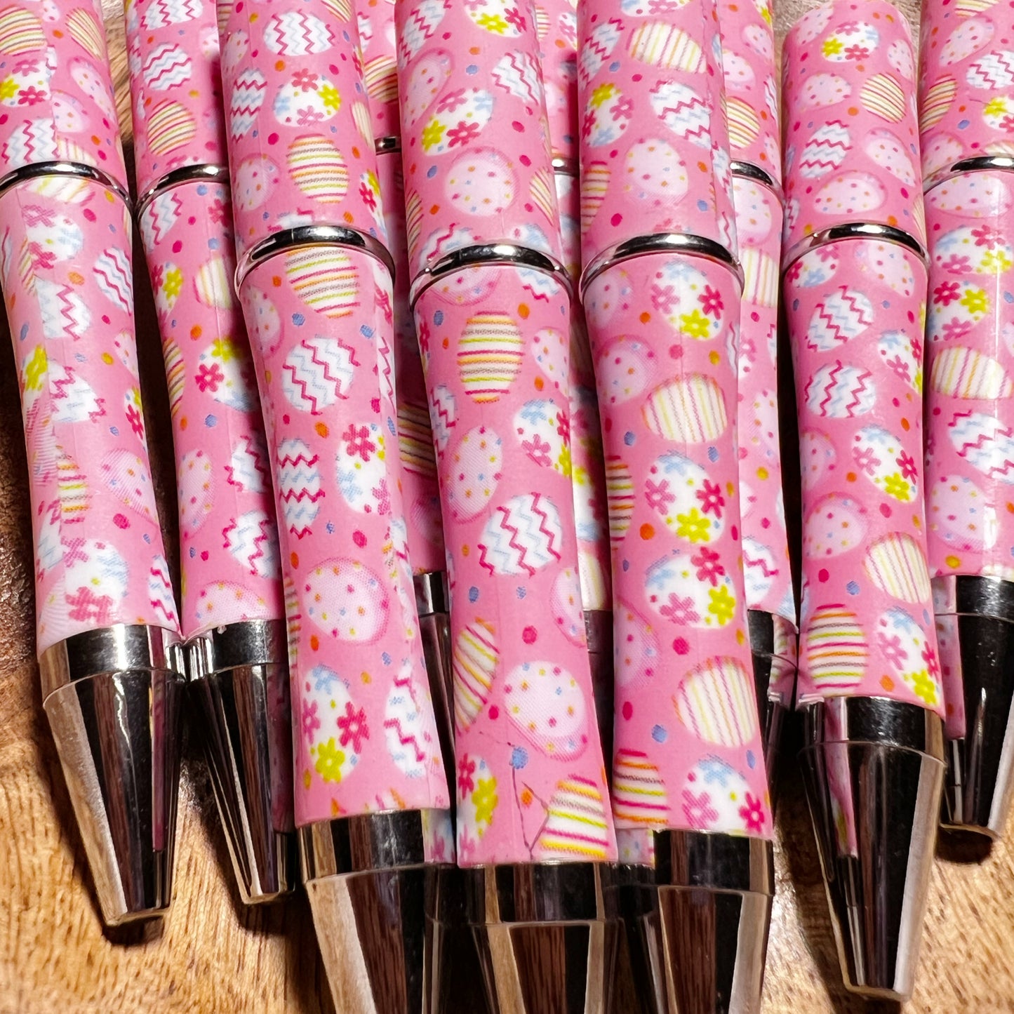 Pink Easter Beadable Pens