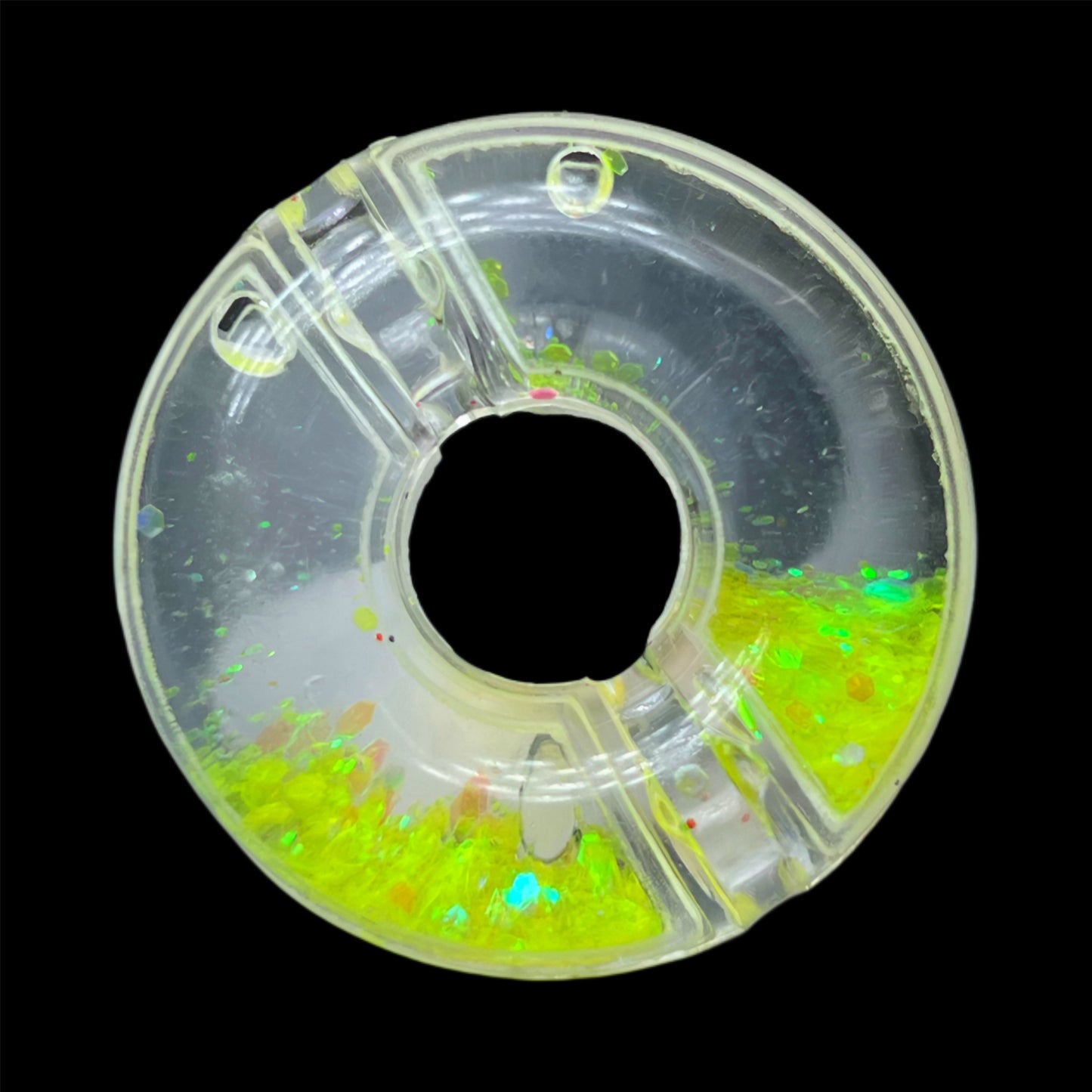 Water Donut Floaty Acrylic Bead Mix