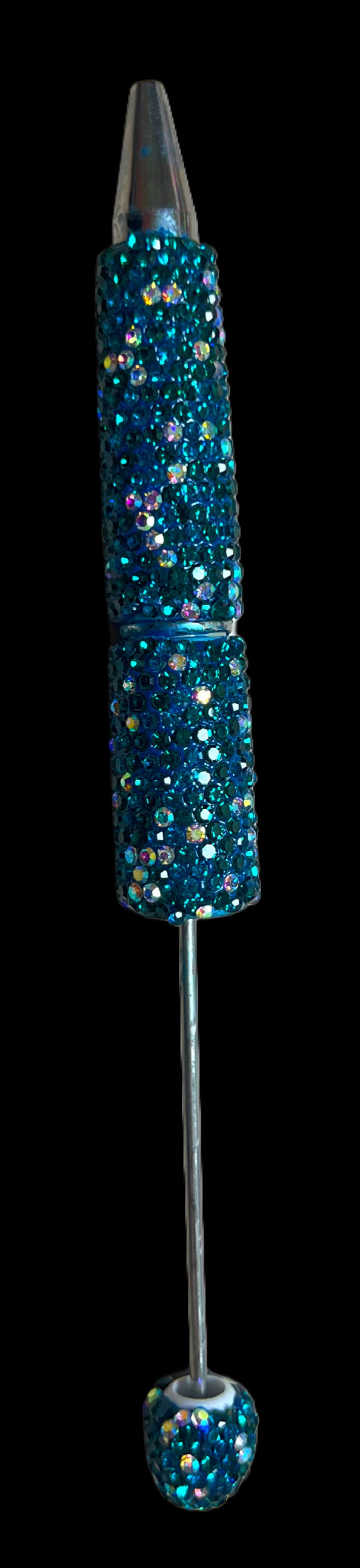 Fancy "AB" Rhinestone Bead-able Pens NEW