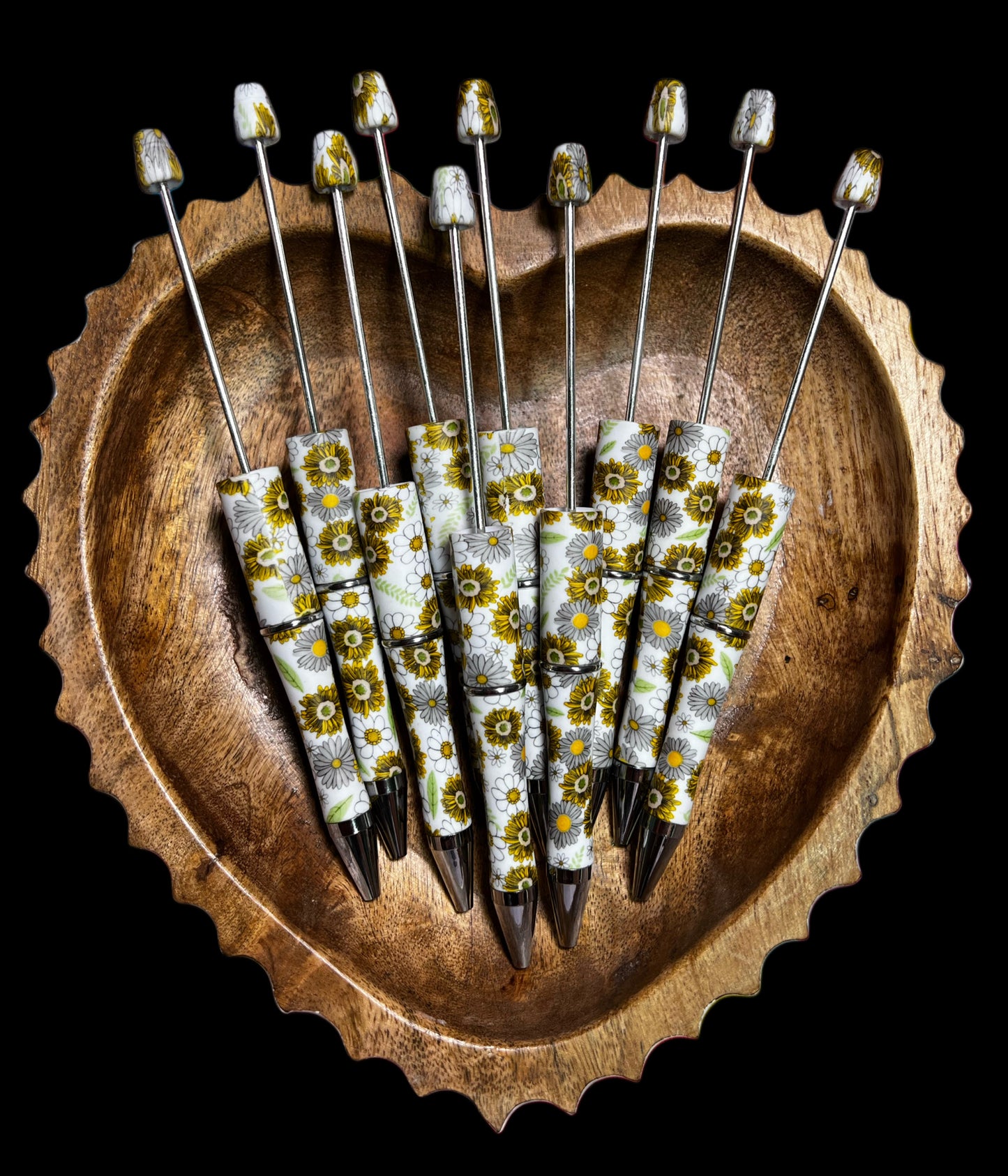 Sunflower Beadable Pens