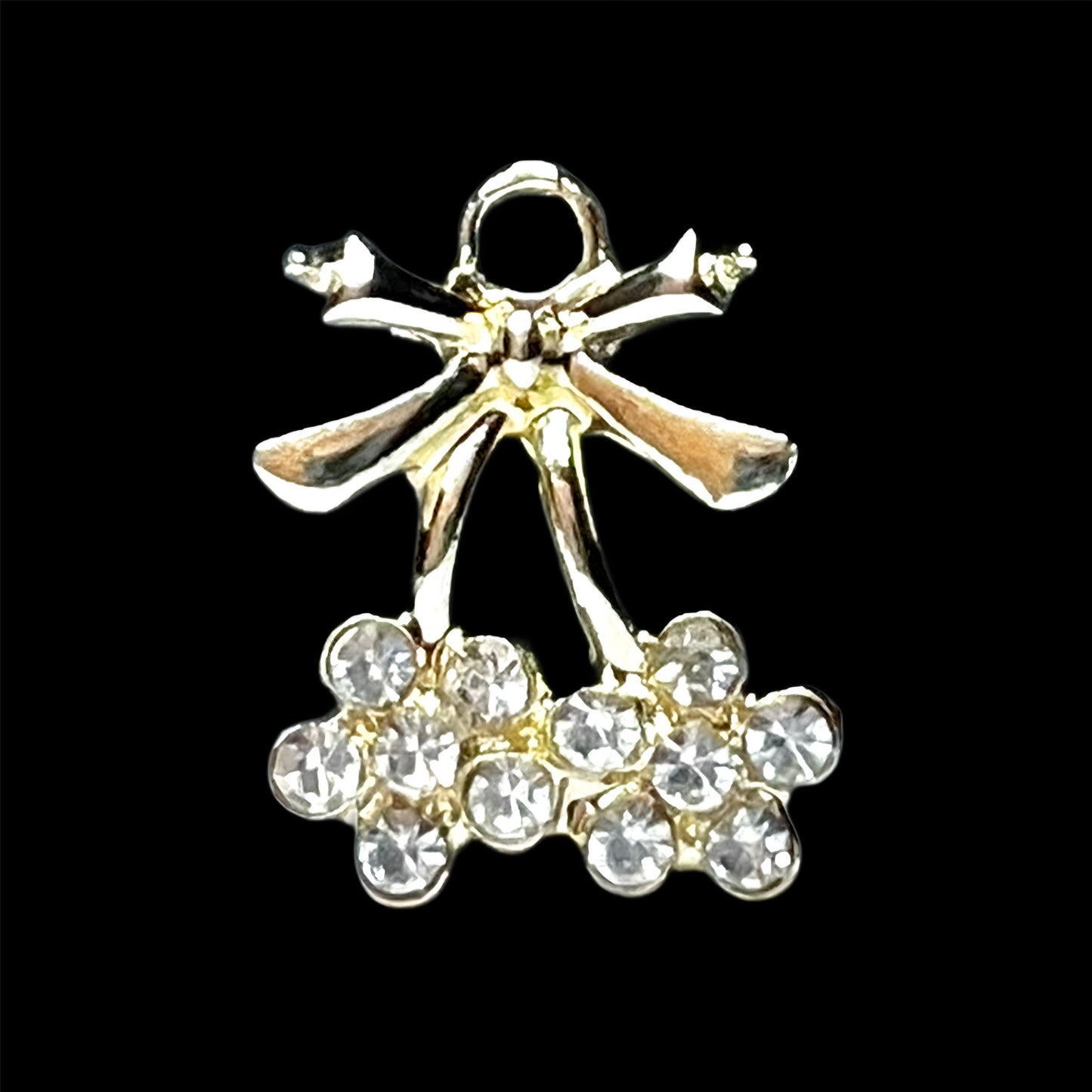 Gold Cherry Flowers