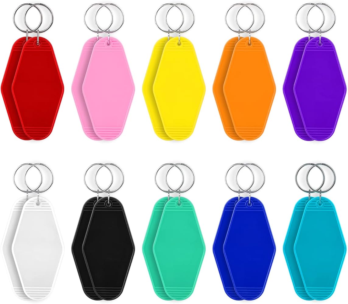 Retro Motel Keychain