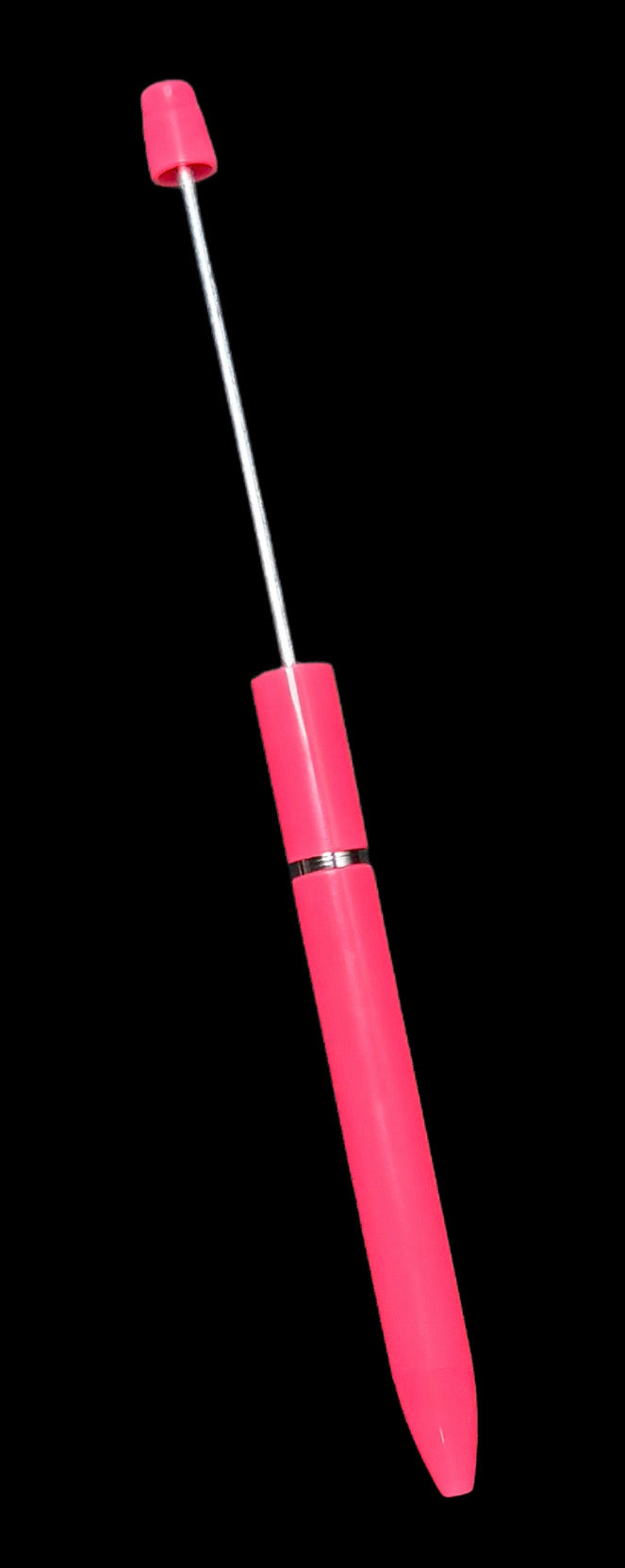 "Neon Pink" Bead-able NEW Pen Design