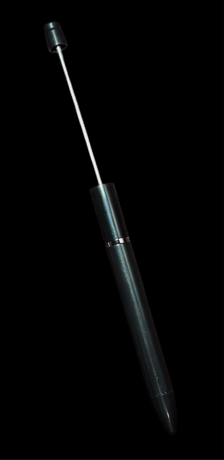 "Black" Bead-able NEW Pen Design