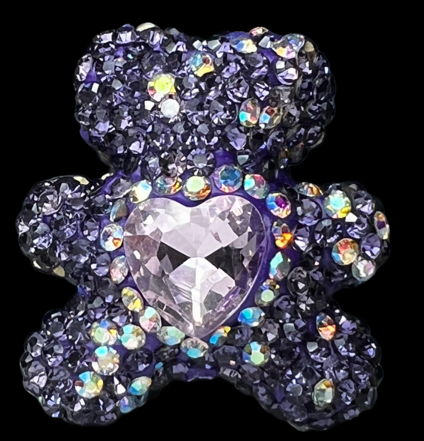 Teddy Bear Rhinestone Beads